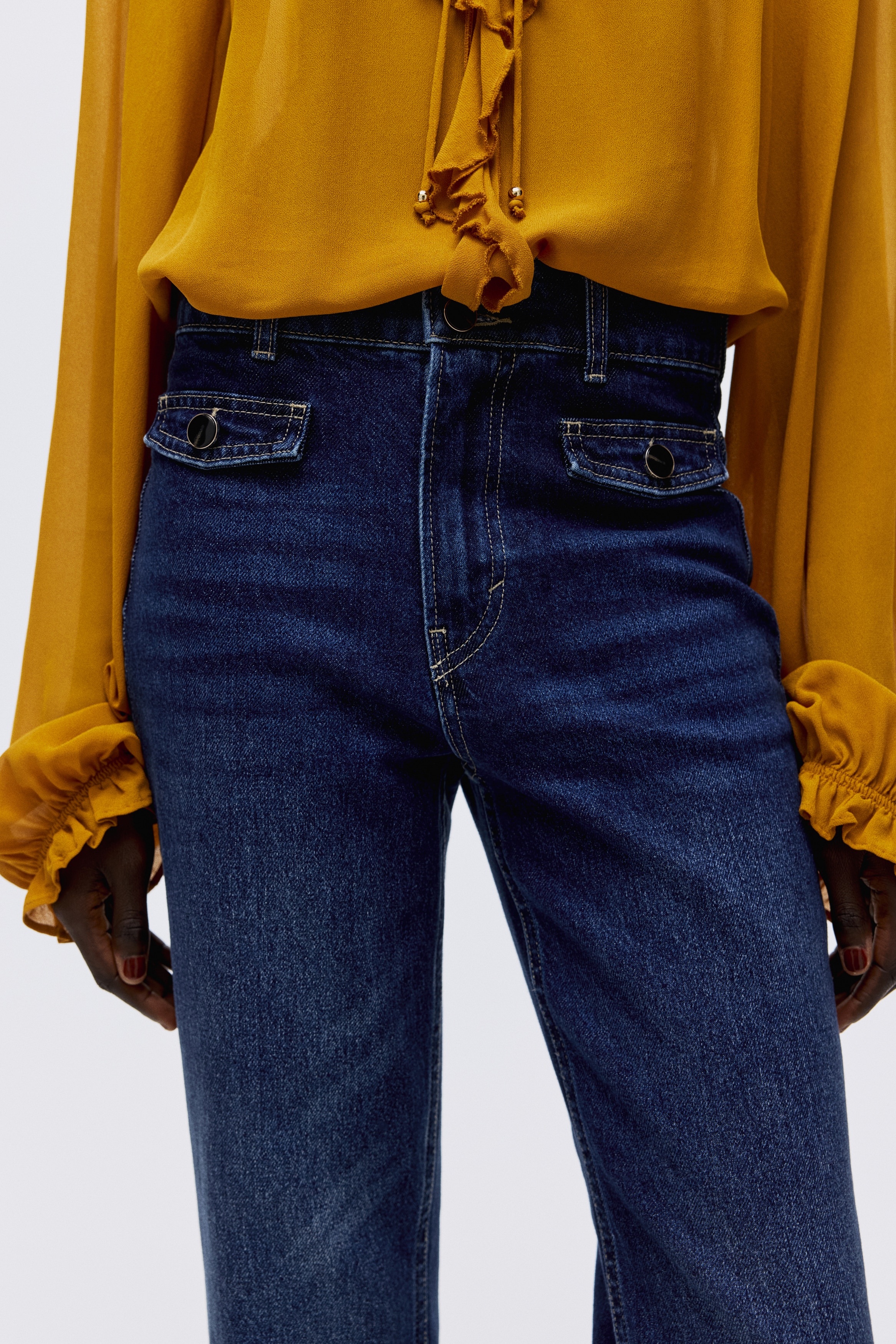 Flared High Jeans