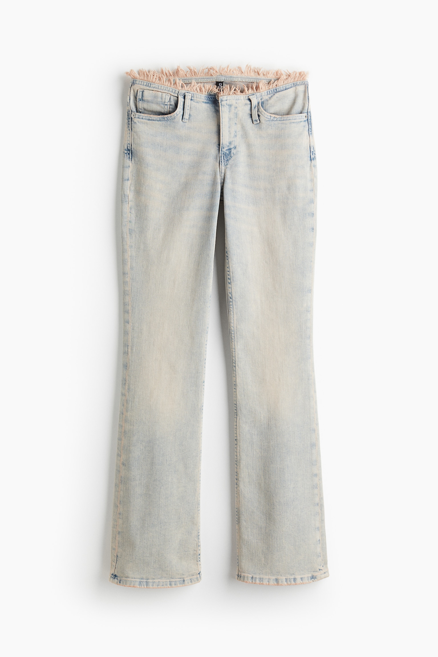 Flared Low Jeans - Pale denim blue/Light denim blue - 2