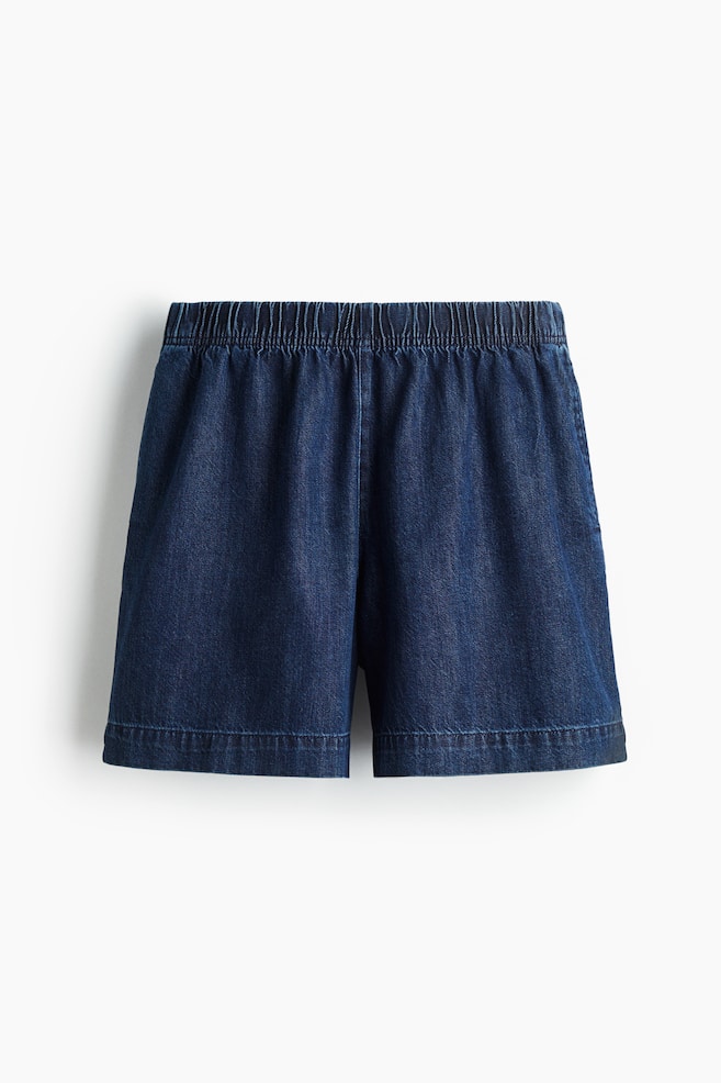 Schlupfshorts aus Denim - Dunkles Denimblau/Dunkles Denimblau/Helles Denimblau/Denimblau/Helles Denimblau/Denimblau - 1