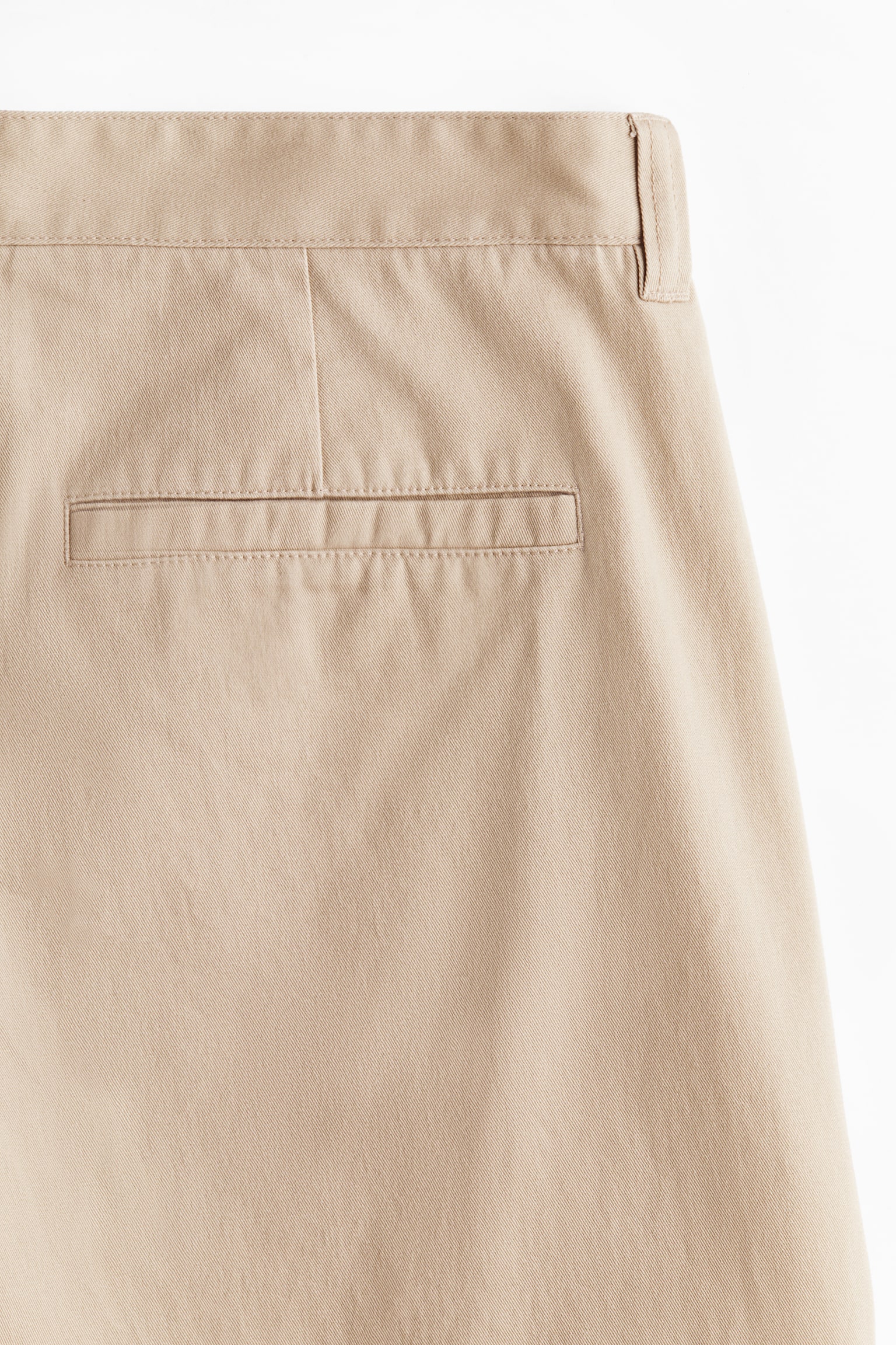Мужские брюки H&M Relaxed-Fit Barrel-Leg Chinos, цвет: Бежевый — фото 5