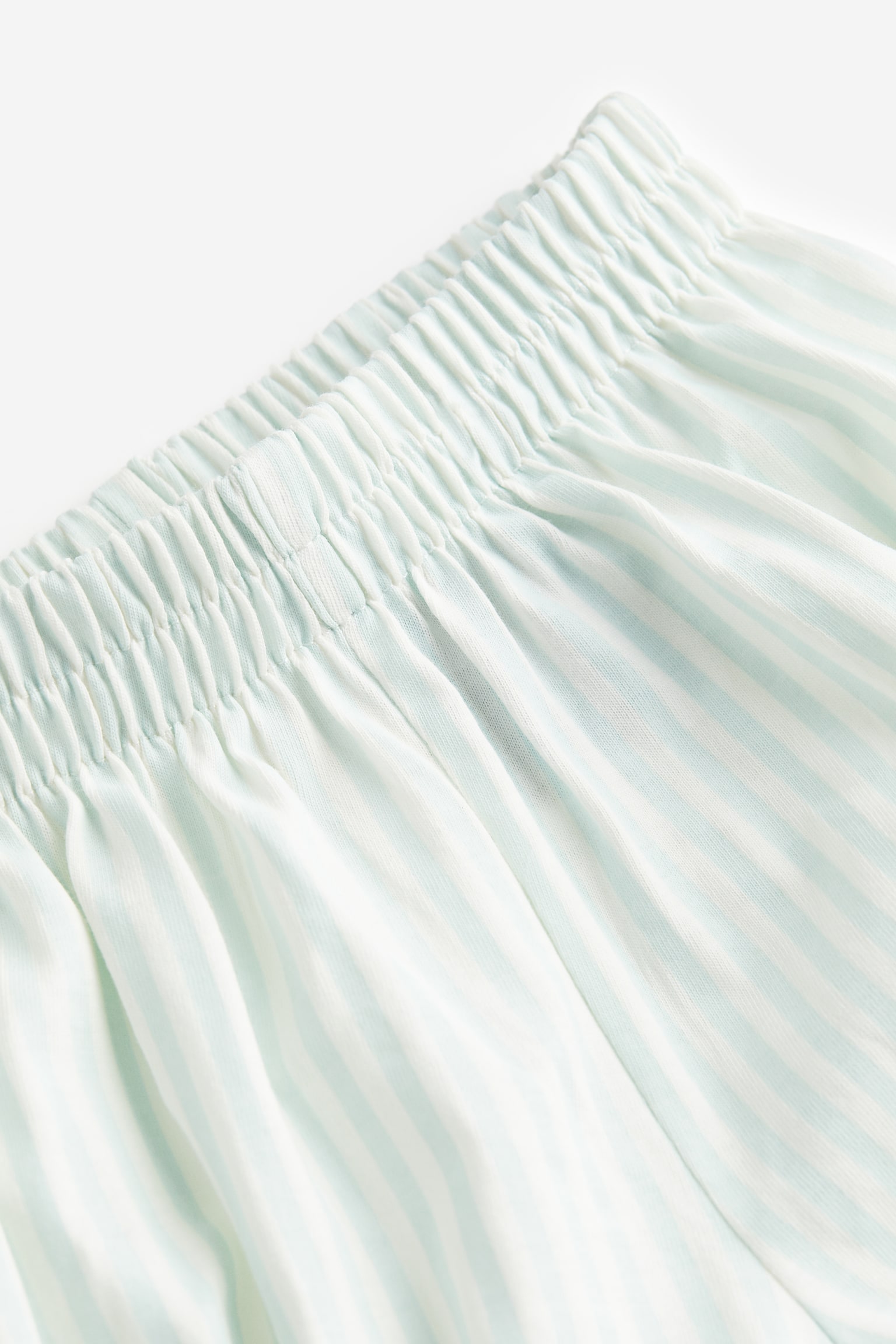 2-piece cotton set - Mint green/Striped - 4