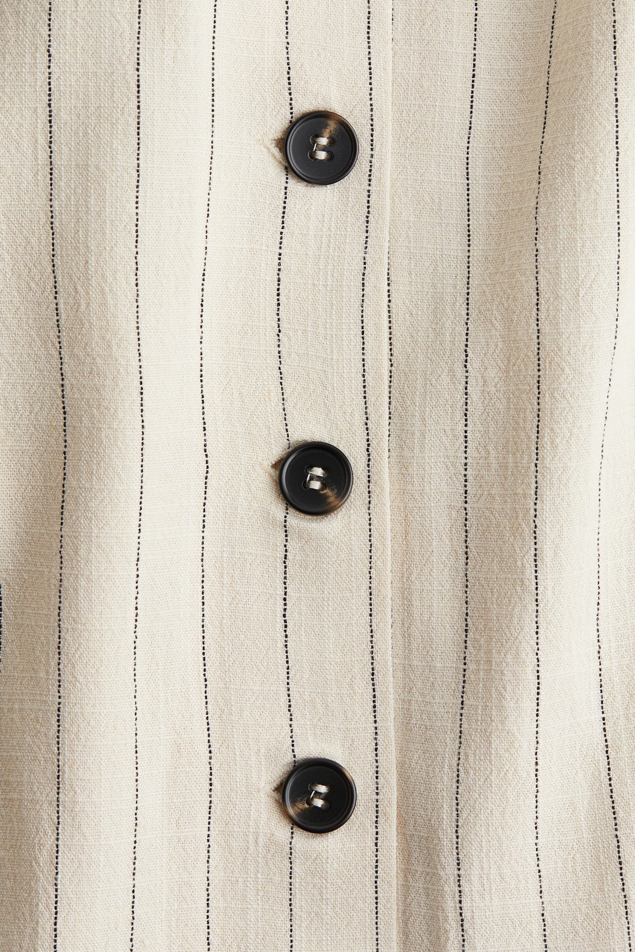 Sleeveless Linen-Blend Dress - image 2