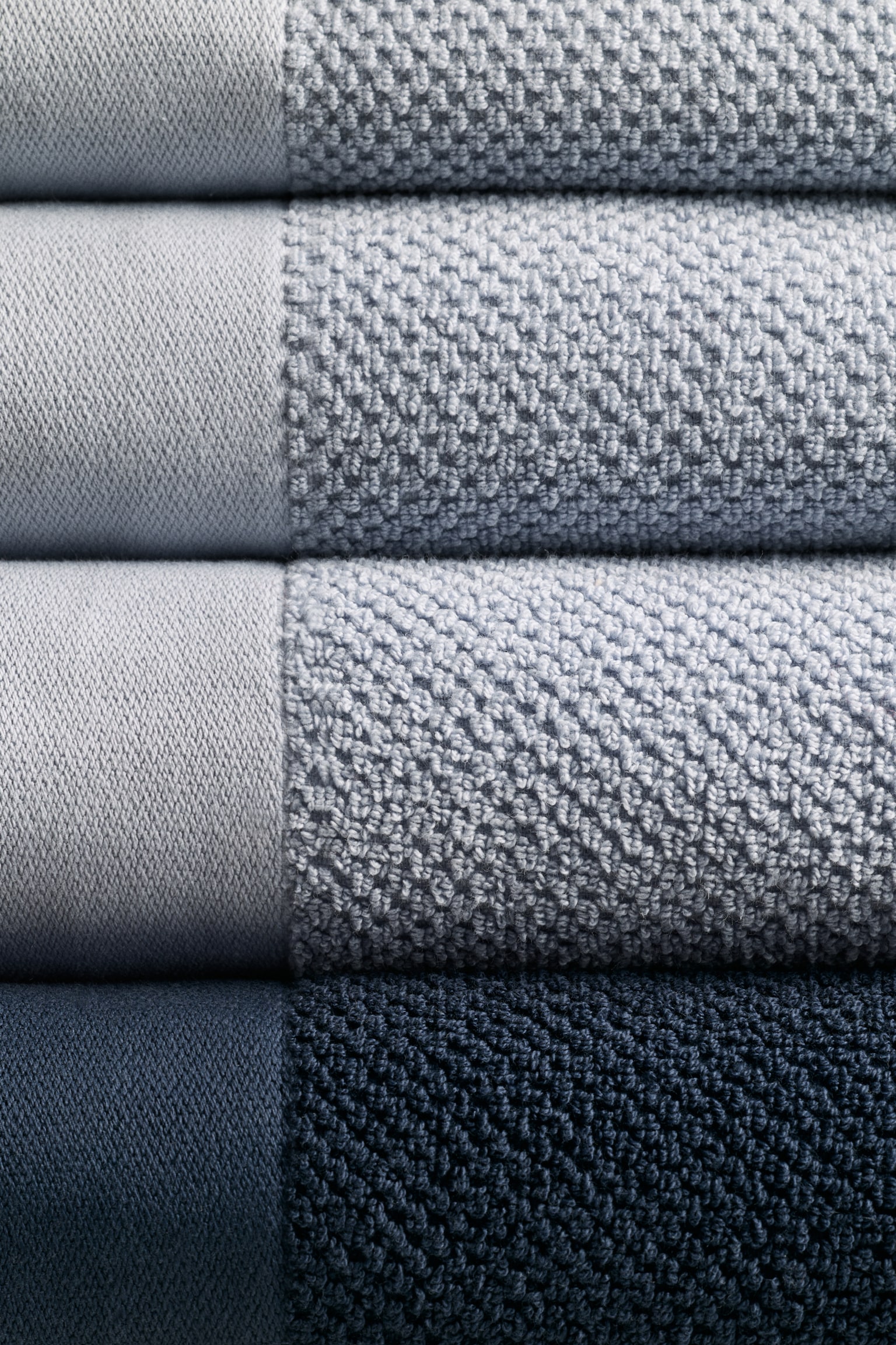 コットンパイルバスタオル - ライトダスティブルー/セージグリーン/パウダーピンク/ホワイト/ダークグリーン/ブラック/ライトグレー/ダークグリーン/ネイビーブルー/セージグリーン/ライトベージュ/ダークブラウン/ブラウン - 4