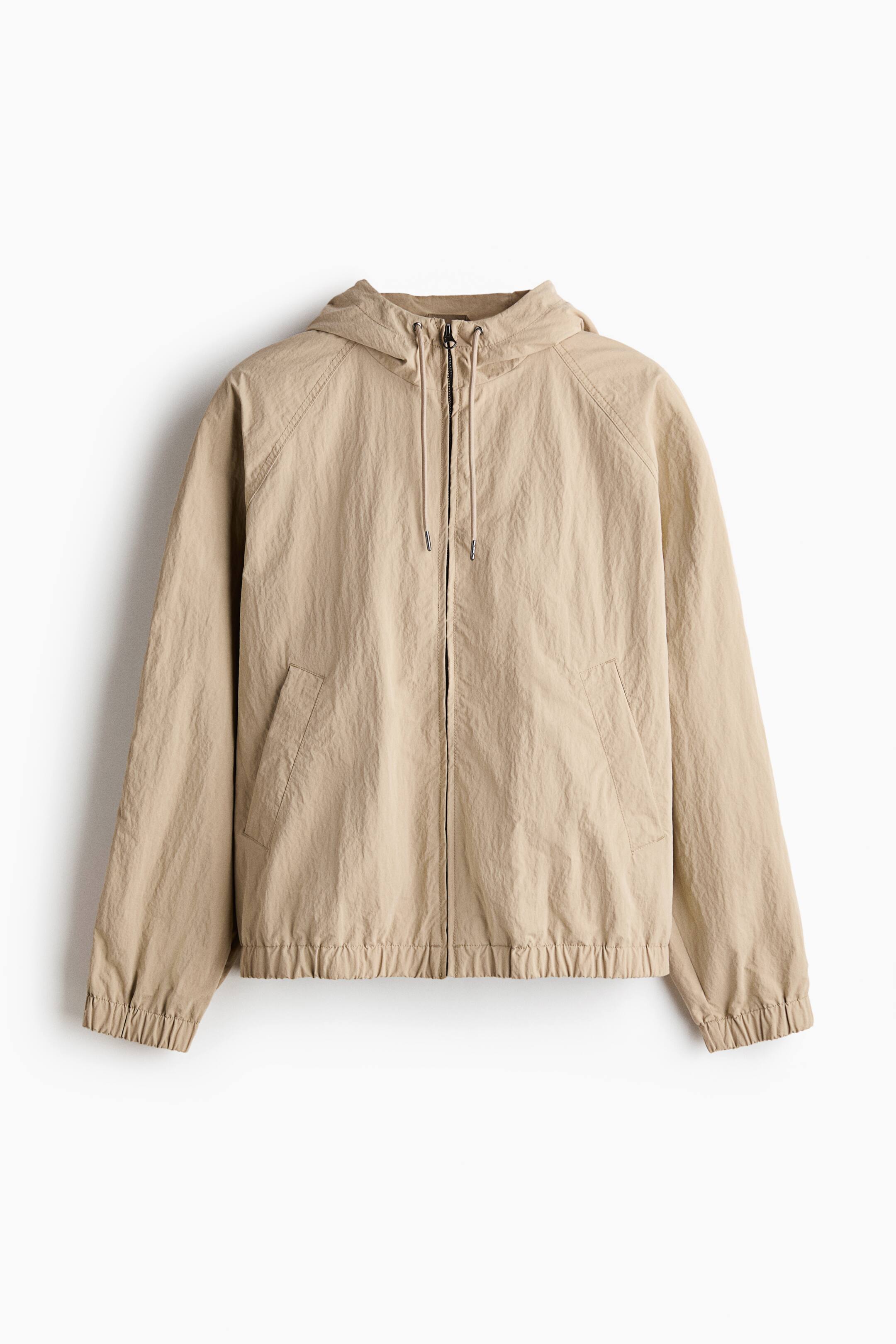 View larger image: Hooded jacket - Light beige - Men | H&M 1