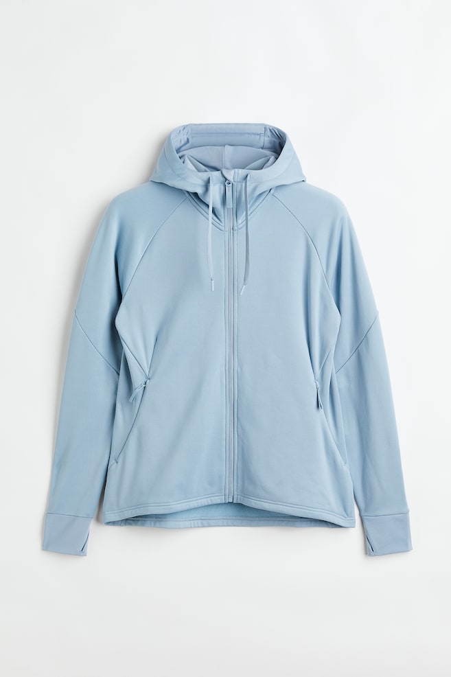 H&M+ Hooded outdoor jacket - Light blue - 2