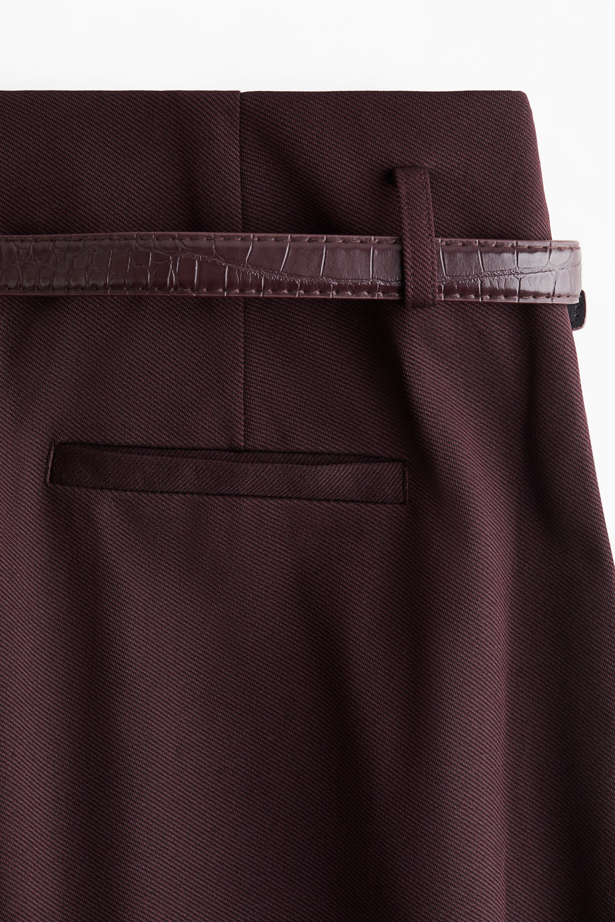 Belted Twill Pants - image 3