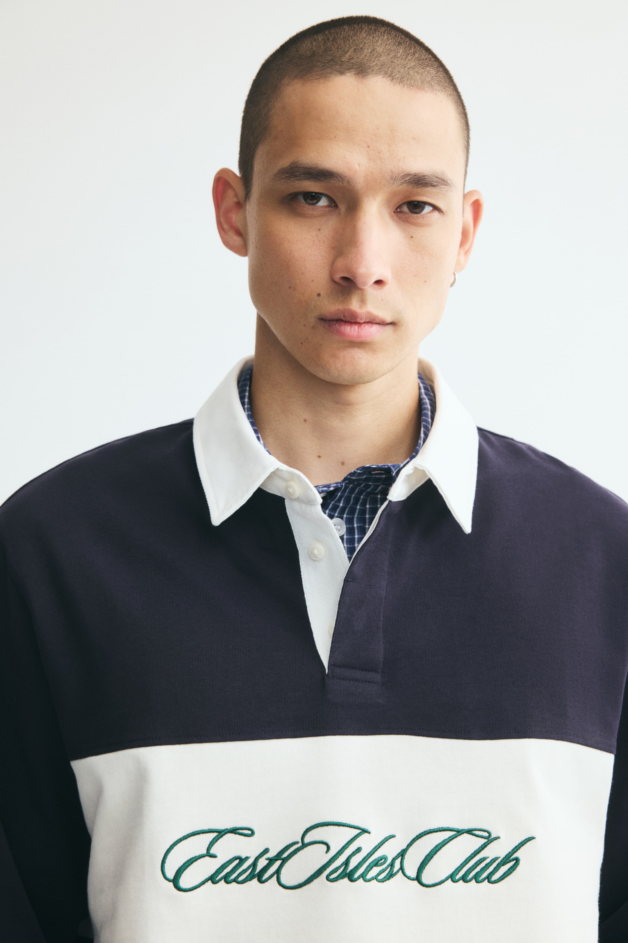 Regular-Fit Cotton Rugby Shirt