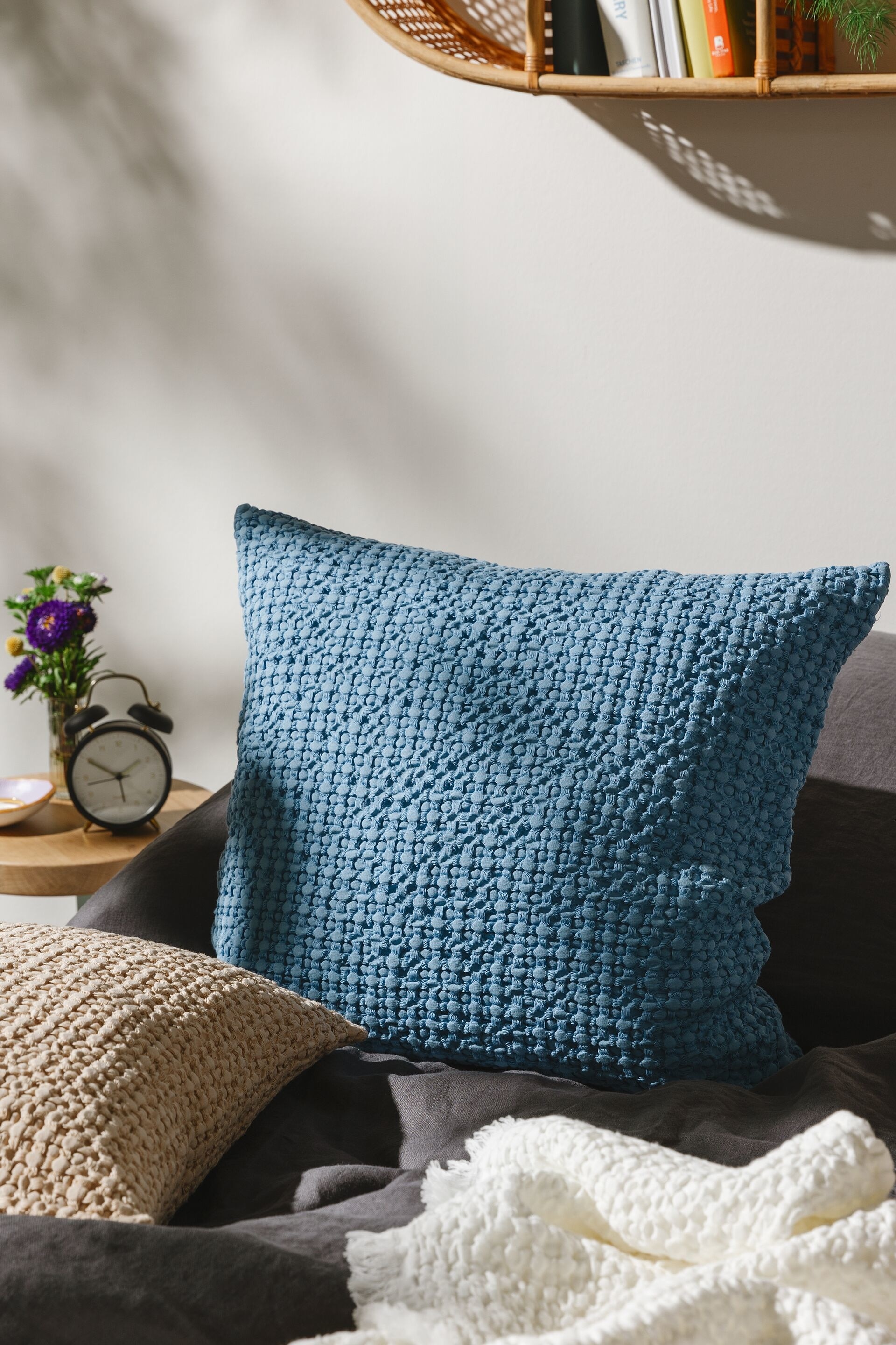 Tyynyliina Cloe - Blau/Lila/Beige/Blau/grau/Türkis/Cream