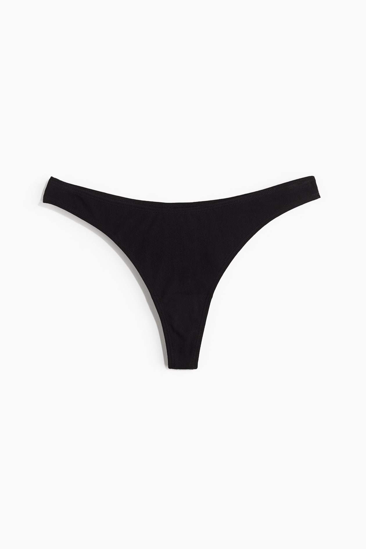 Gray String 5-pack Cotton G-strings - Light grey marle/White/Beige - Ladies | H&M AU