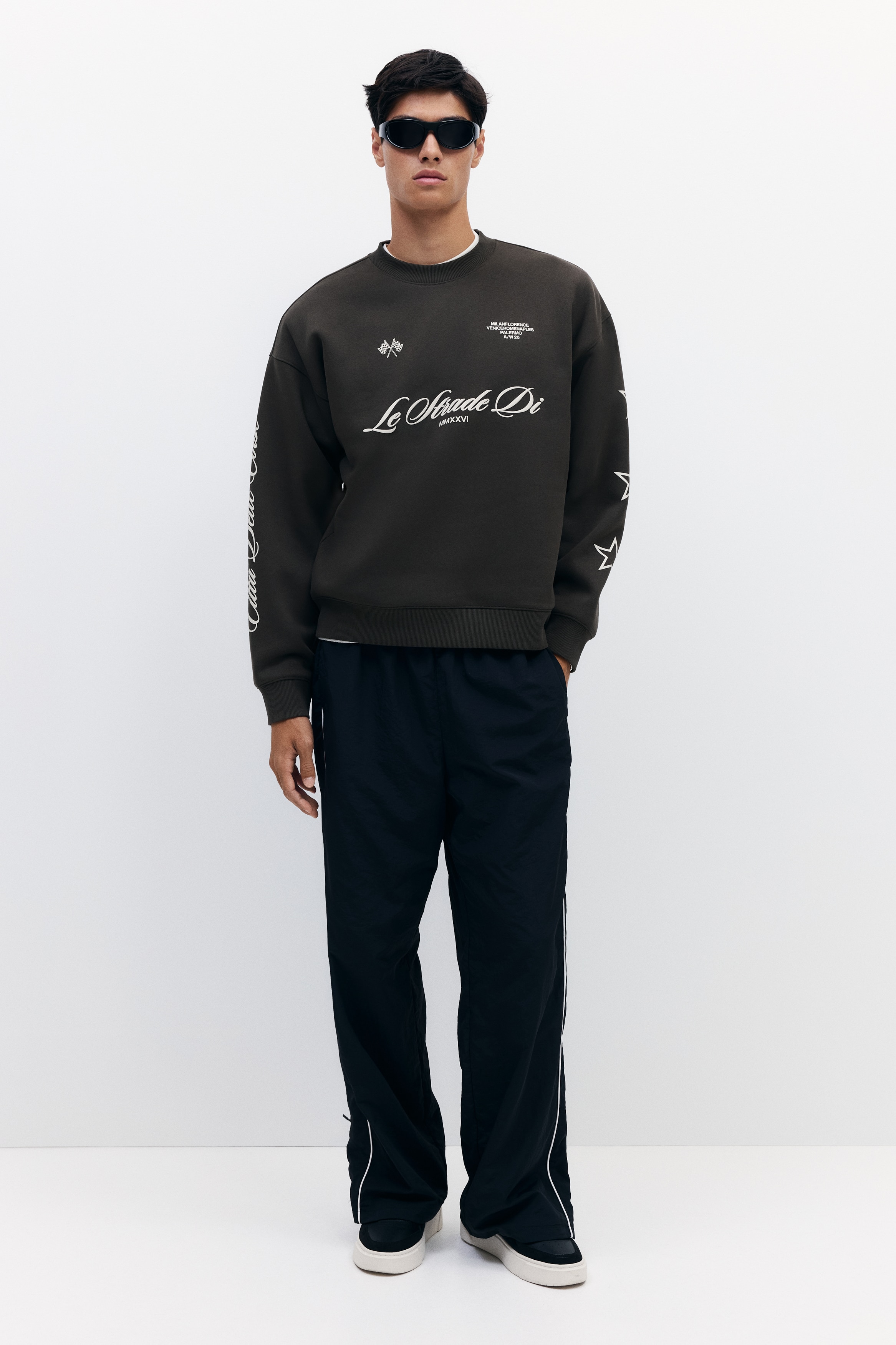 Oversized Fit Printed sweatshirt
