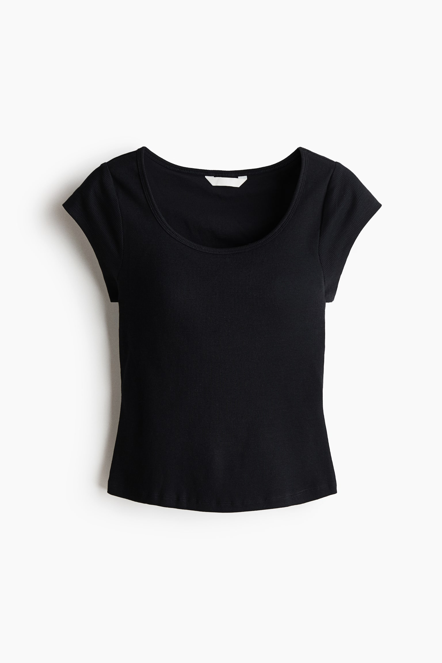Áo thun cotton kèm áo ngực - Màu đen/Màu trắng - 1
