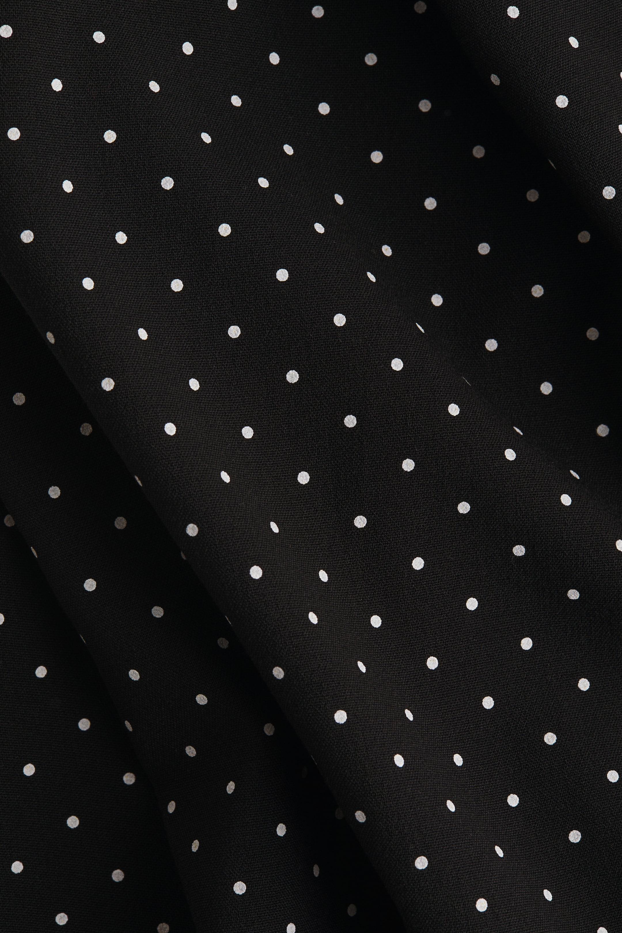 View larger image: One-shoulder dress - Black/Spotted - Ladies | H&M HK 2