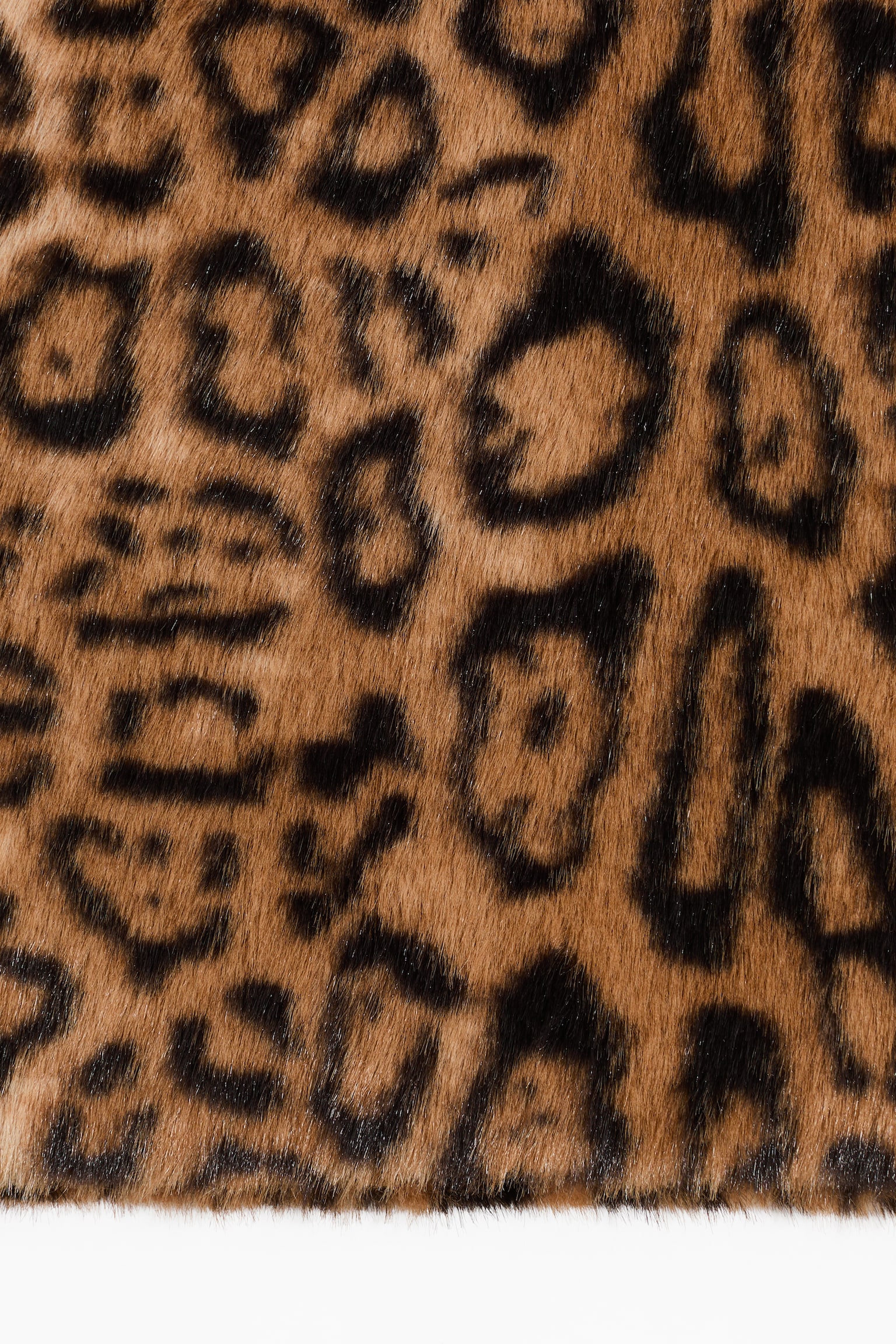 毛茸筆電包 - 咖啡色/豹紋 - 2