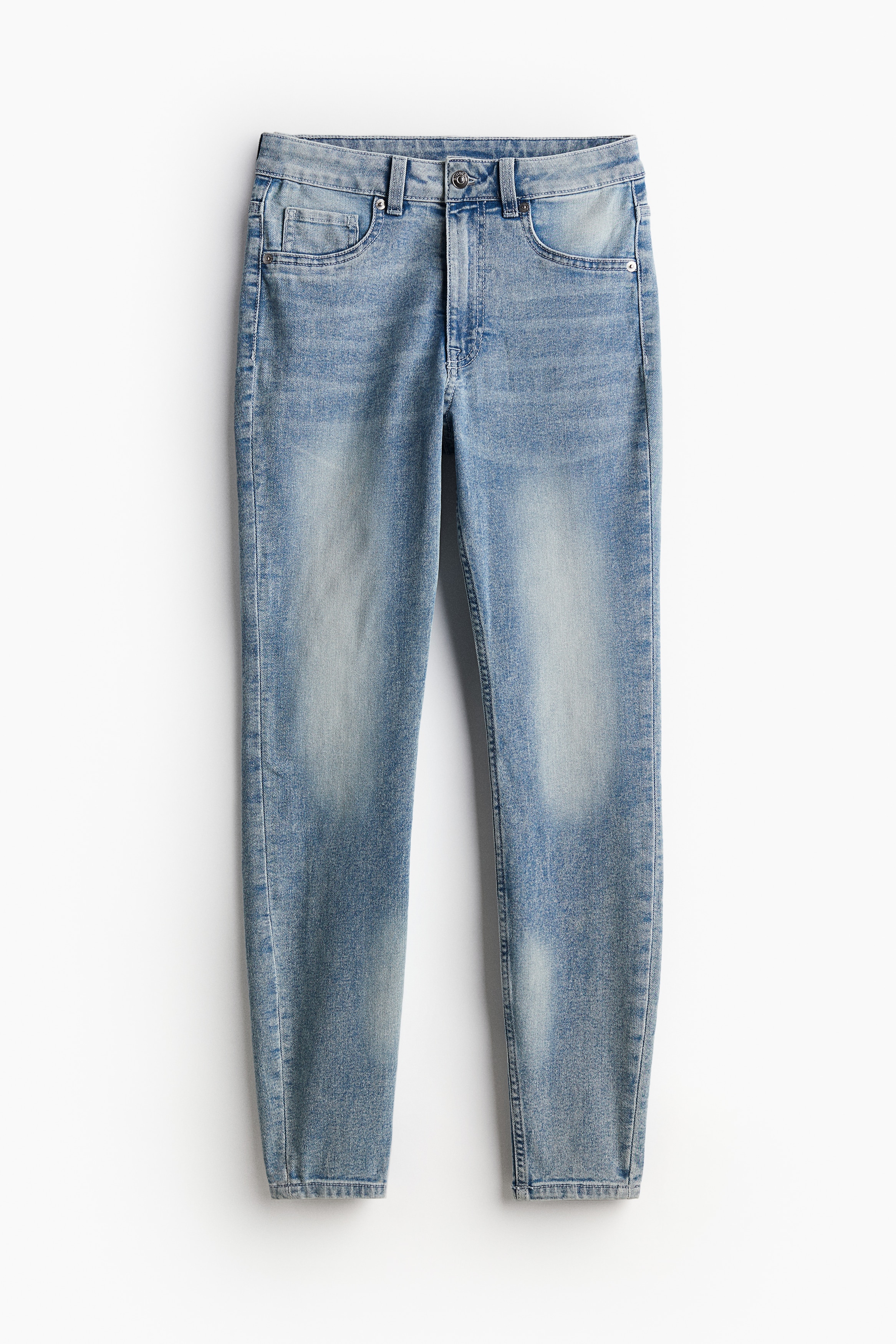 Skinny High Jeans - Light denim blue - Ladies | H\u0026M SG