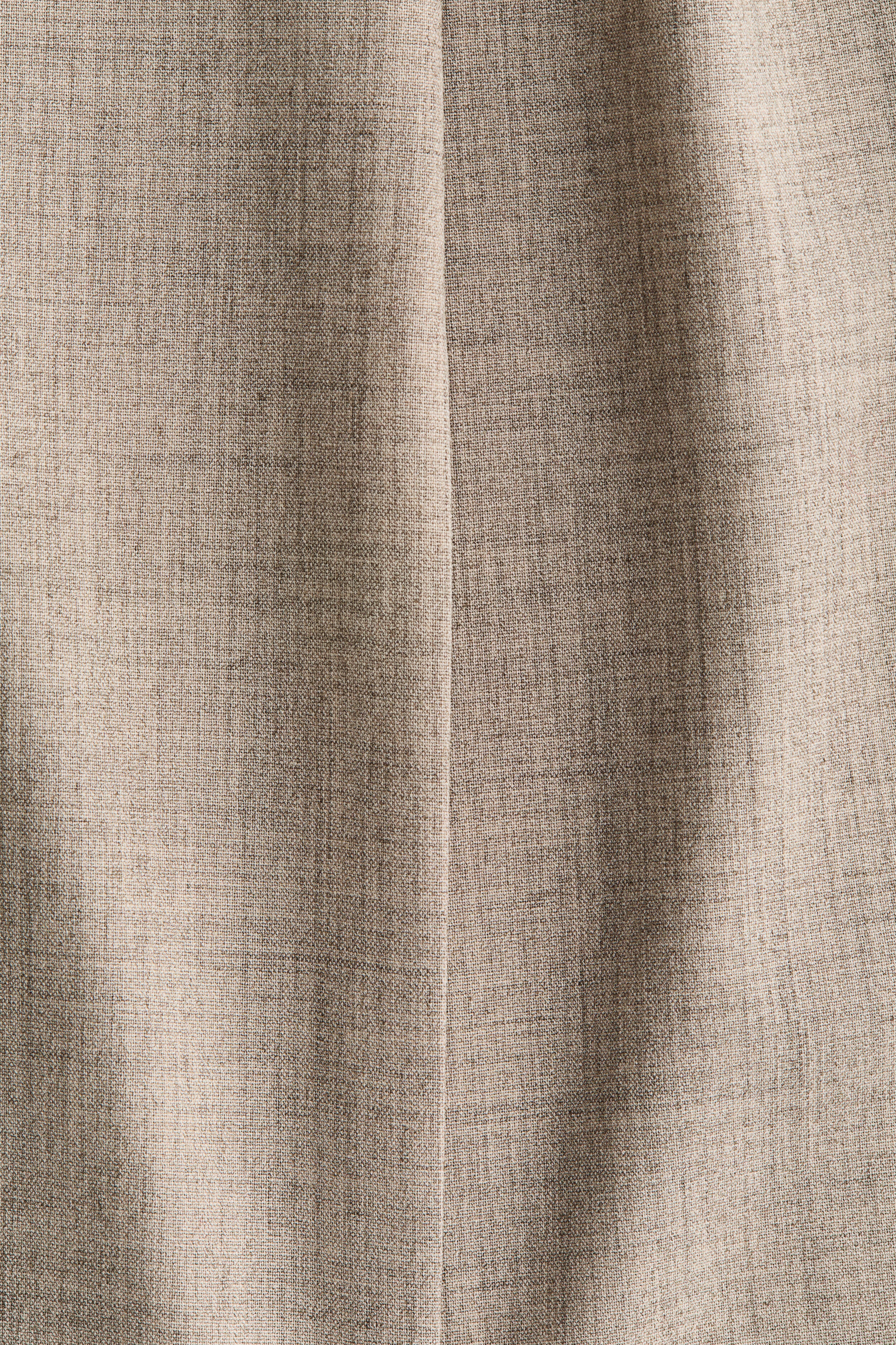 Pantalon sur mesure à jambes tonneau