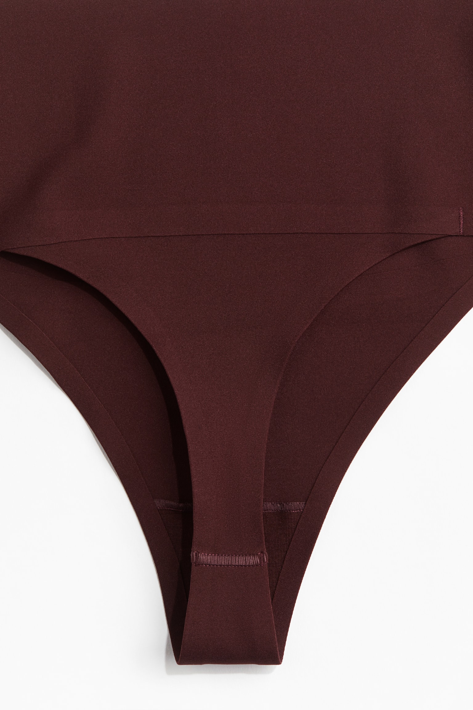 Medium Shape Thong briefs - Burgundy/Black - 5