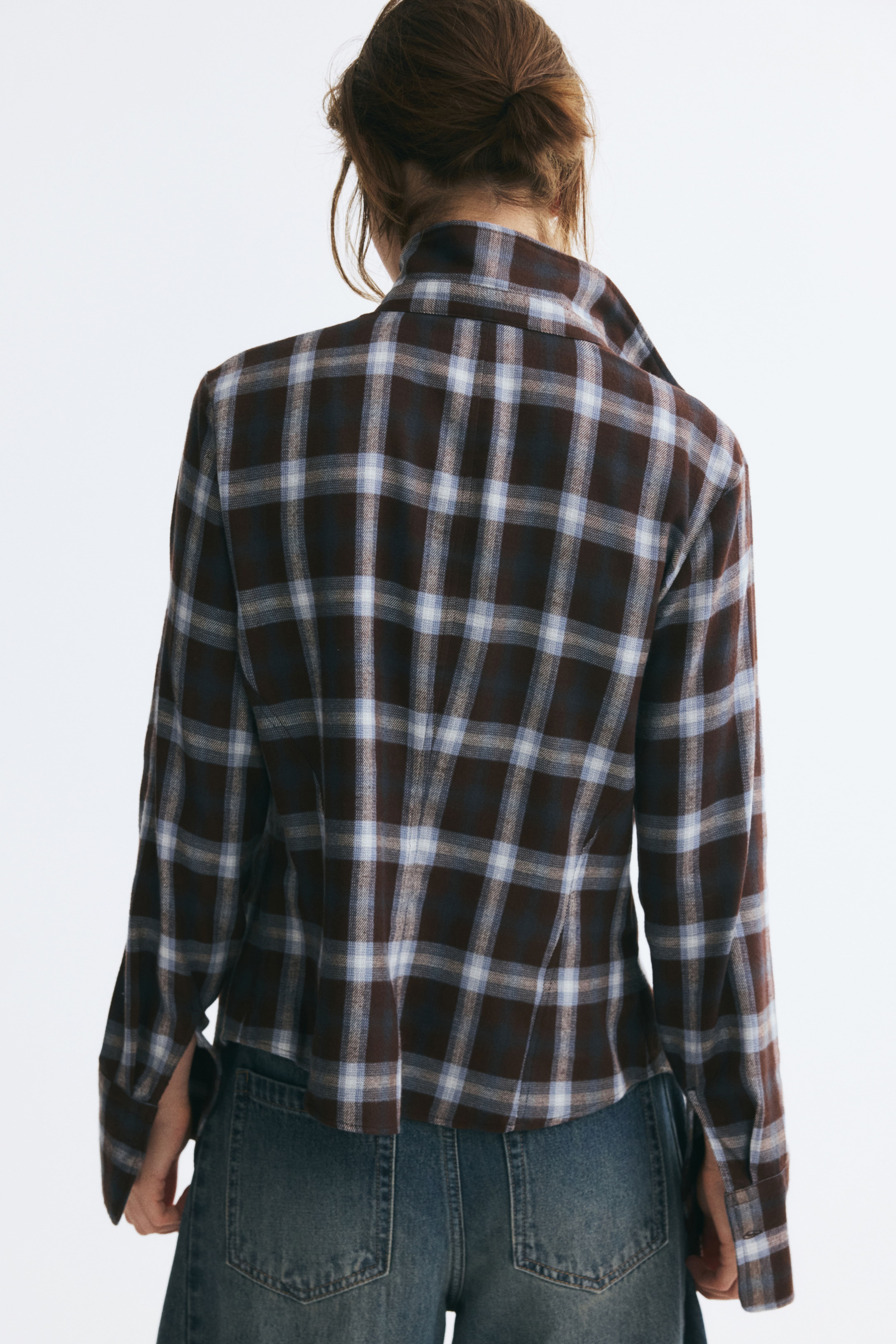 Fitted Flannel Shirt