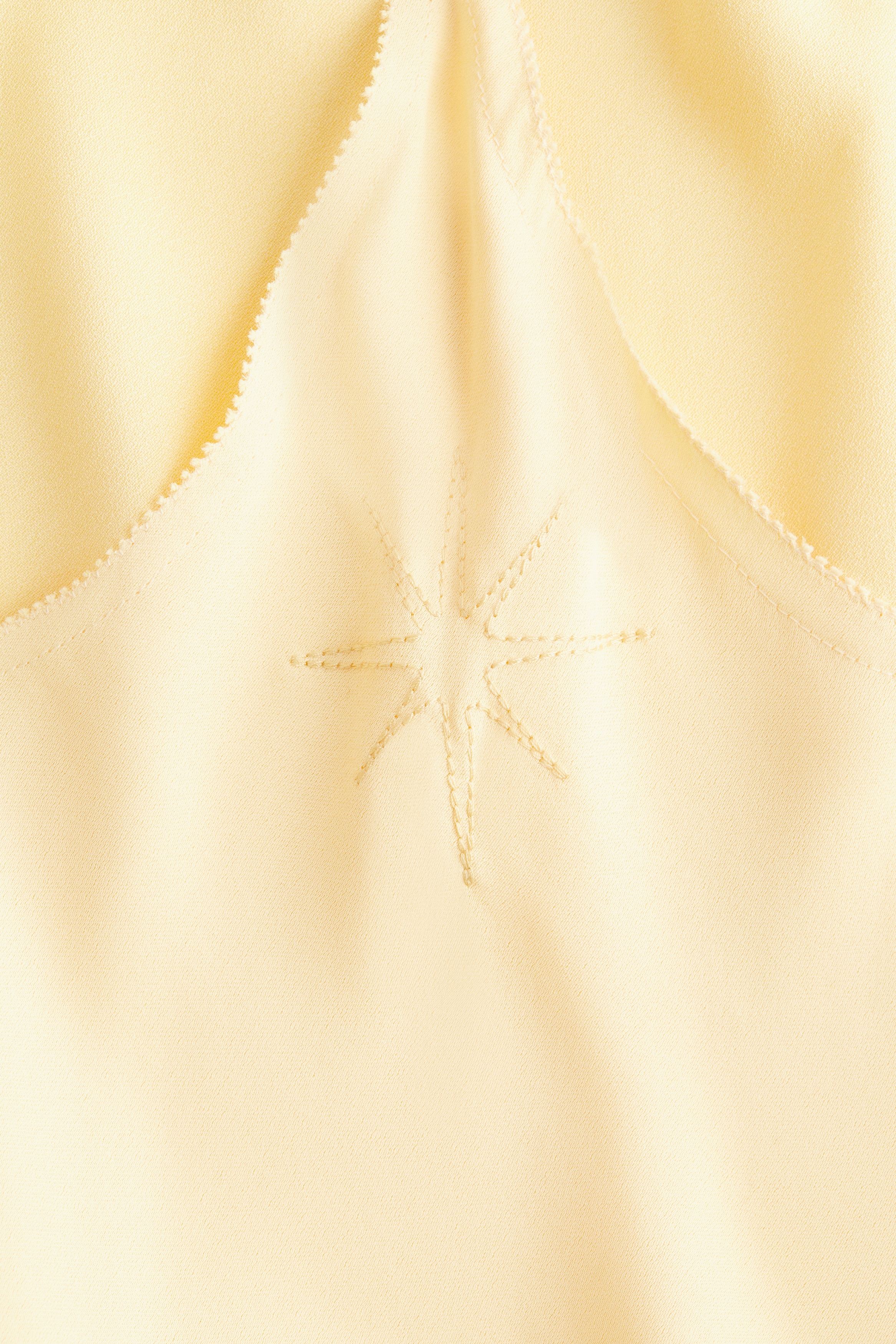 Crêpe slip dress