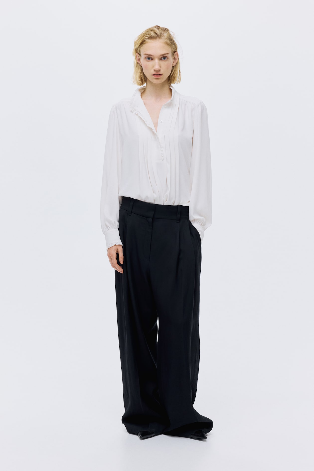 Ruffle-Trimmed Blouse - image 5