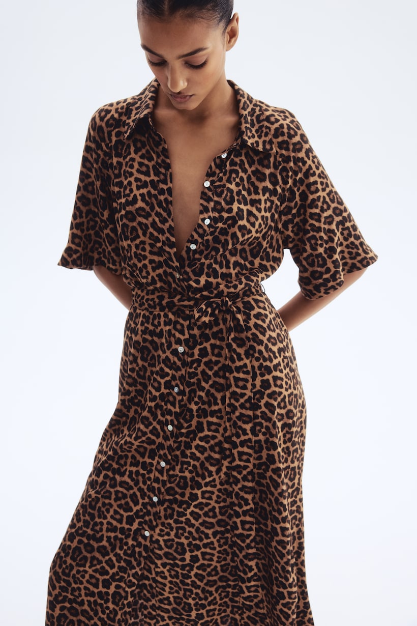 Leopard Print Dresses Maxi, Shirt Sundresses H&M IN