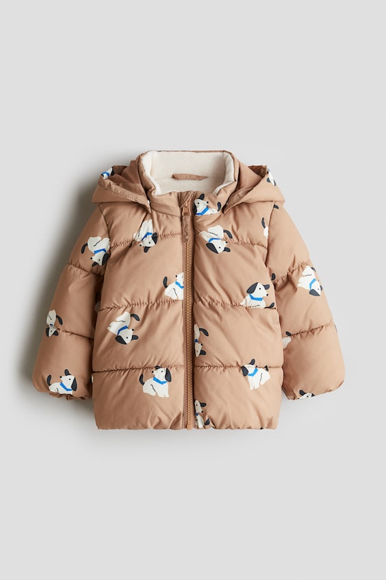 Детские куртки H&M Water-Repellent Puffer Jacket