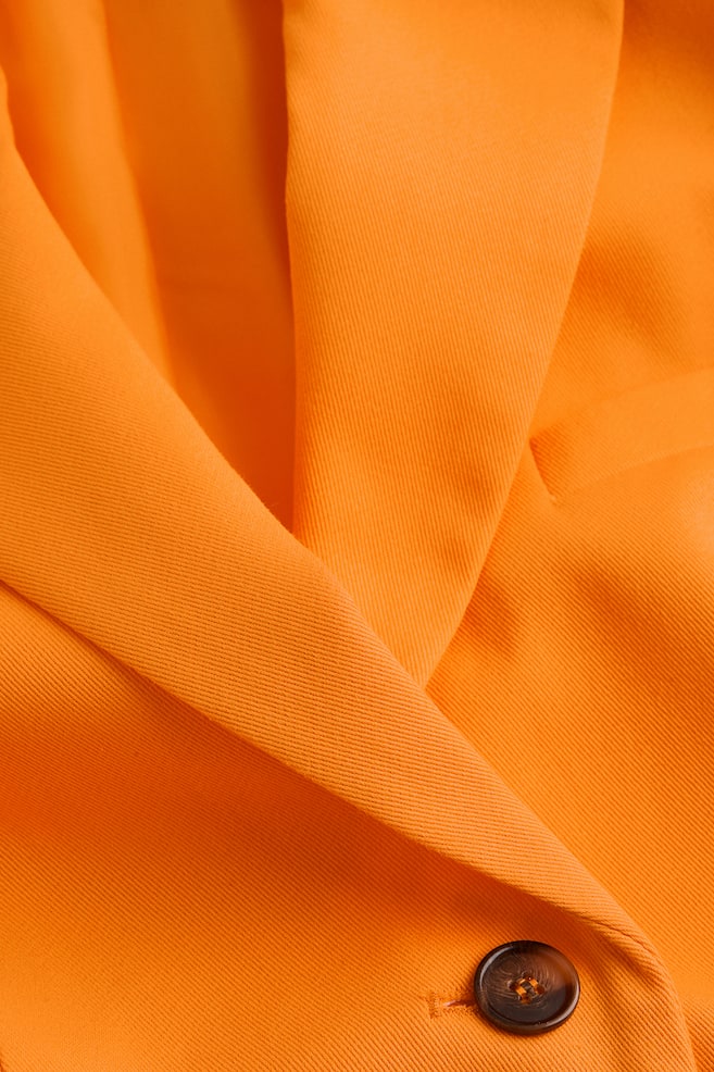 Cut-out blazer dress - Orange - 5