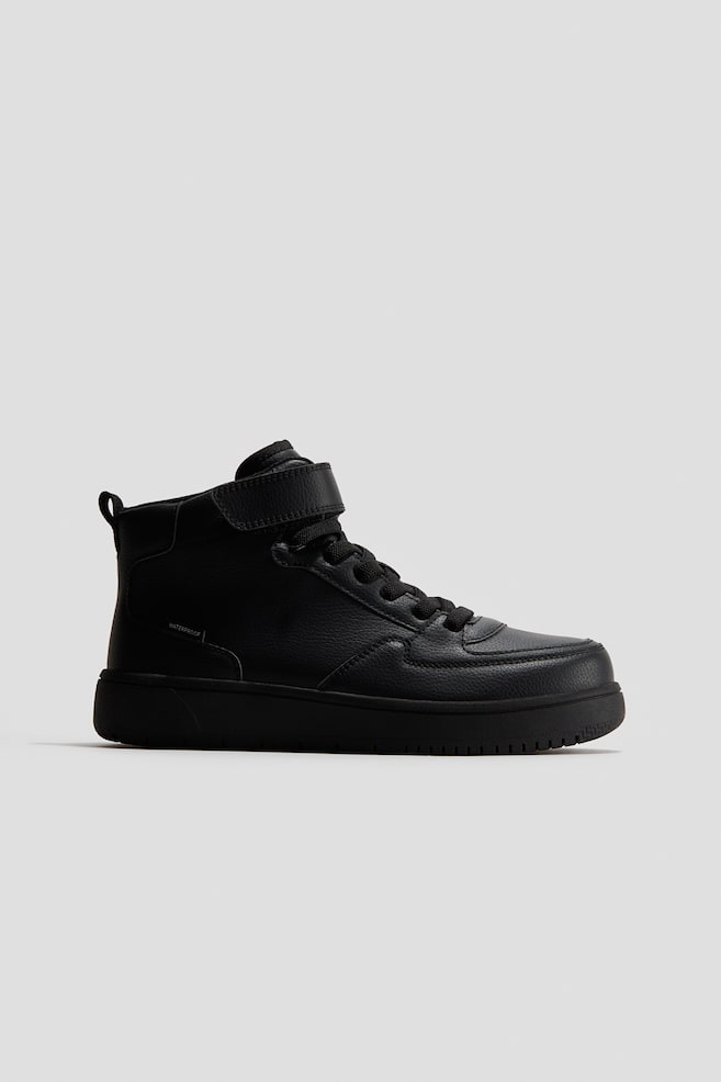 Sneakers montantes imperméables - Noir - 1