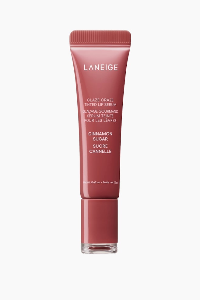 Glaze Craze Tinted Lip Serum - Cinnamon Sugar/Peach Glaze/Black Plum/Sugar Glaze/Chocolate Frosting/Rose Jam/Blueberry Jelly/Strawberry Sprinkles - 1