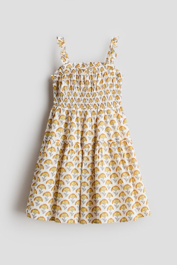 Детские платья H&M Patterned Cotton Dress