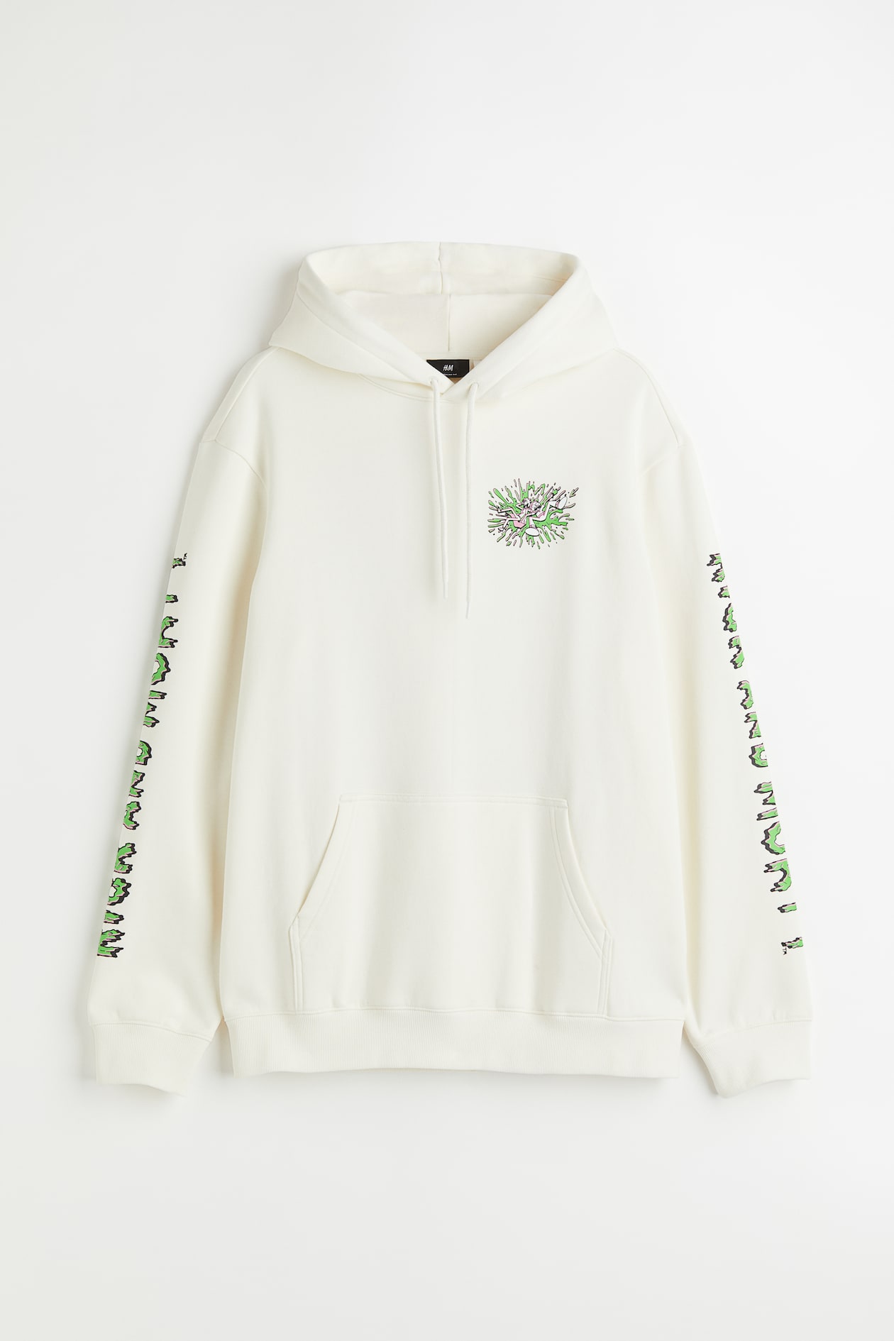 Regular Fit Hoodie White/Rick and Morty Men H&M US