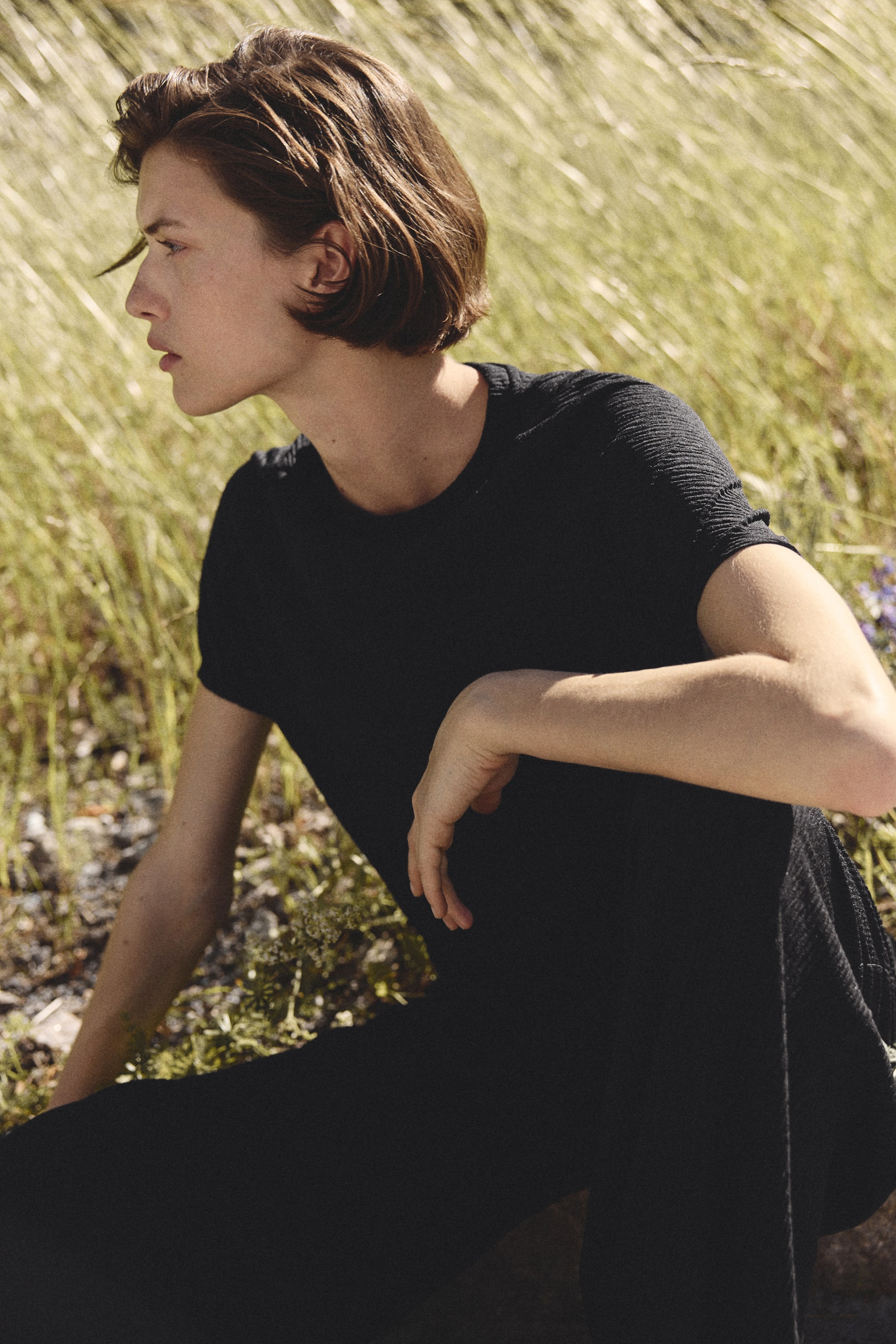 Женские топы H&M Crinkled Top — фото 5