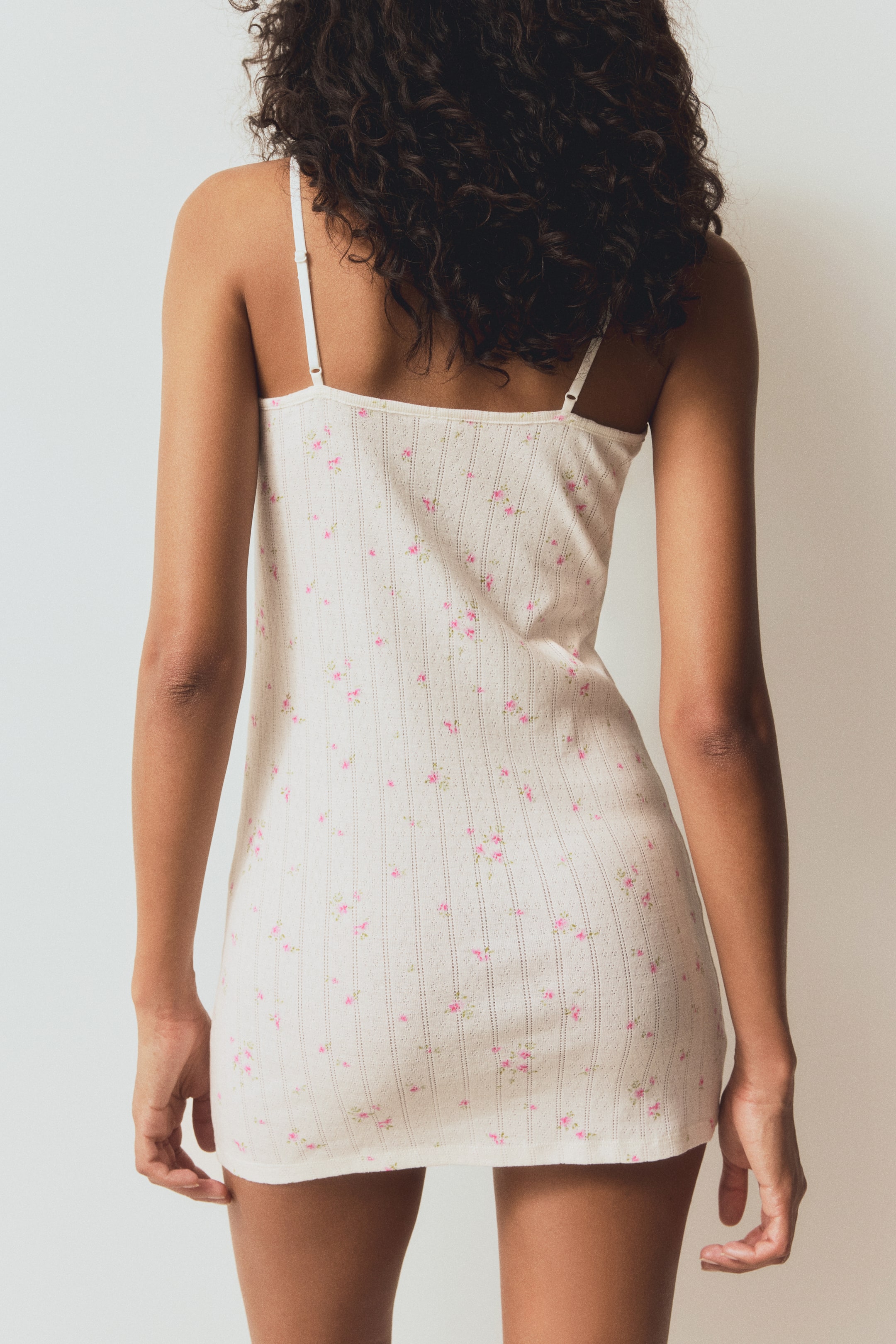 Nuisette en pointelle de coton