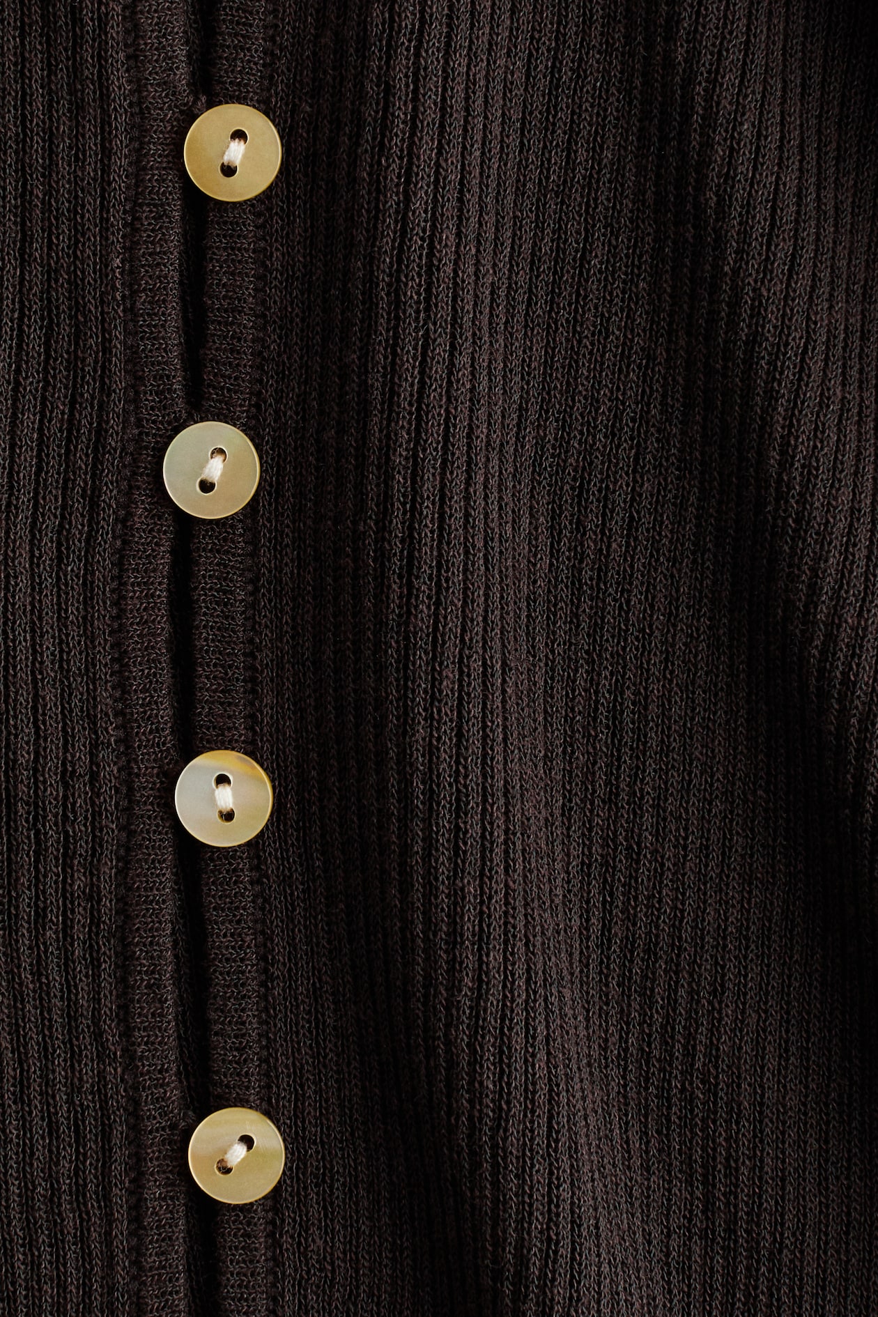 Ribbed Henley Shirt - image 4