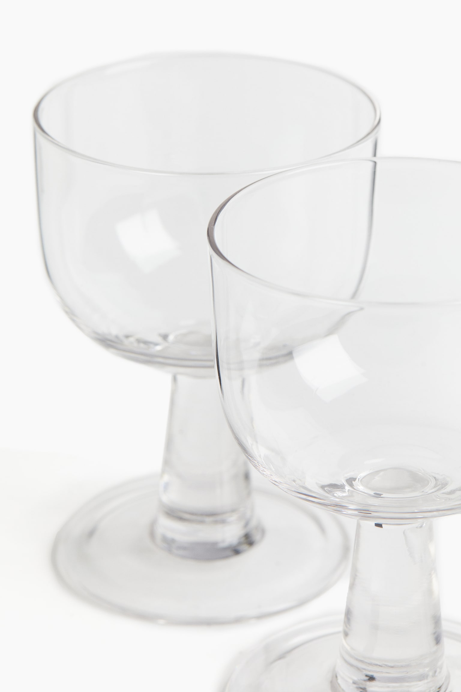 2-pack wine glasses - Clear glass/Olive green - 5