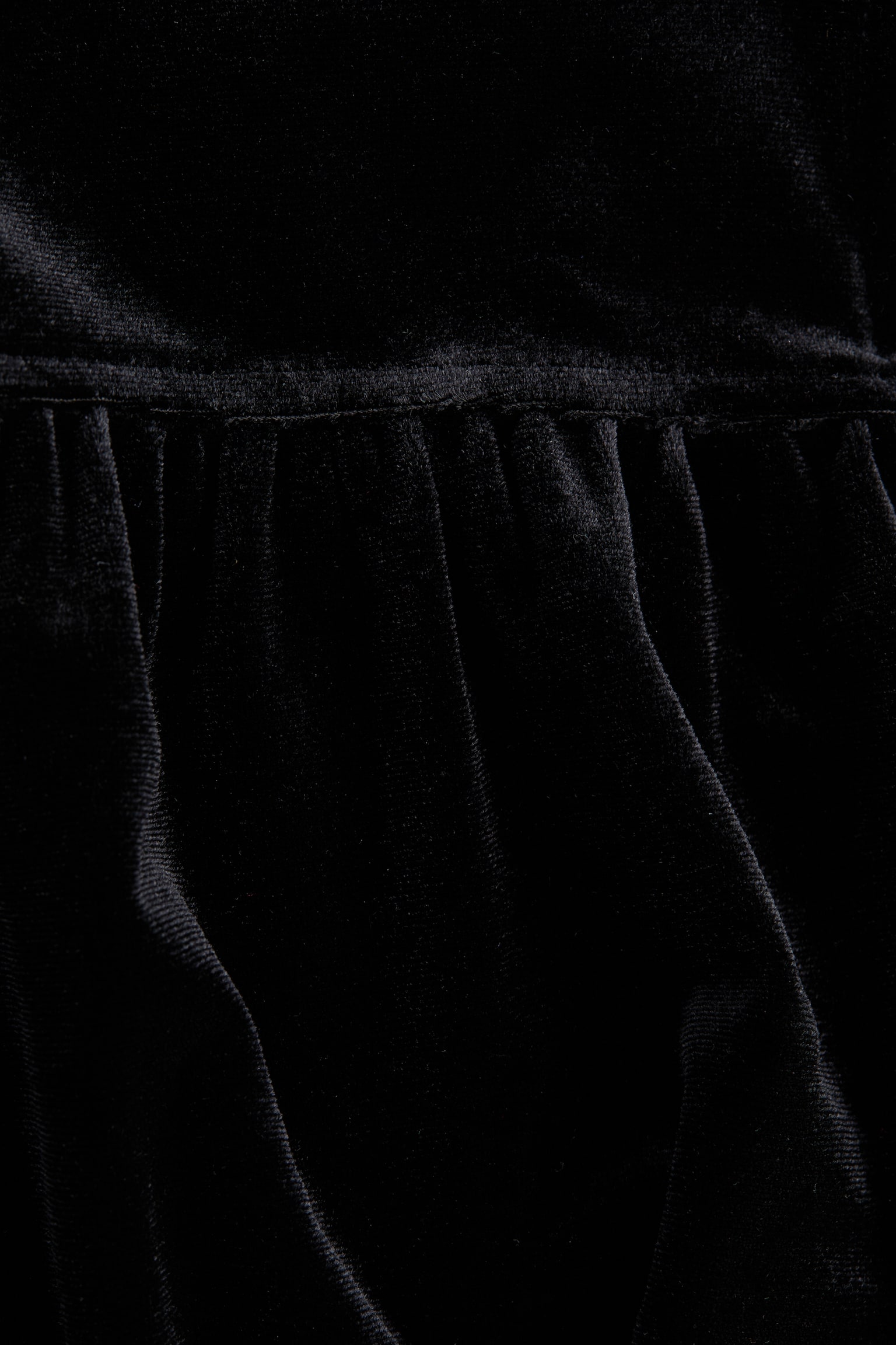 Женская куртка H&M Velour Jacket with Zipper, цвет: Чёрный — фото 6