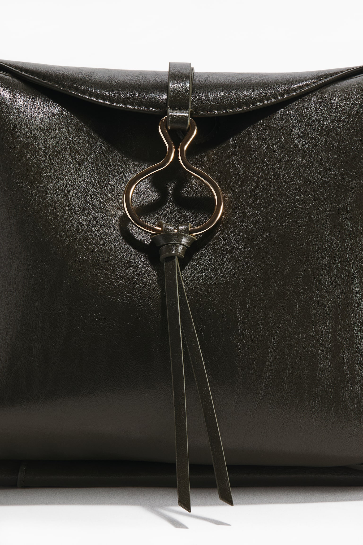 單肩包 - 深綠色/黑色 - 2