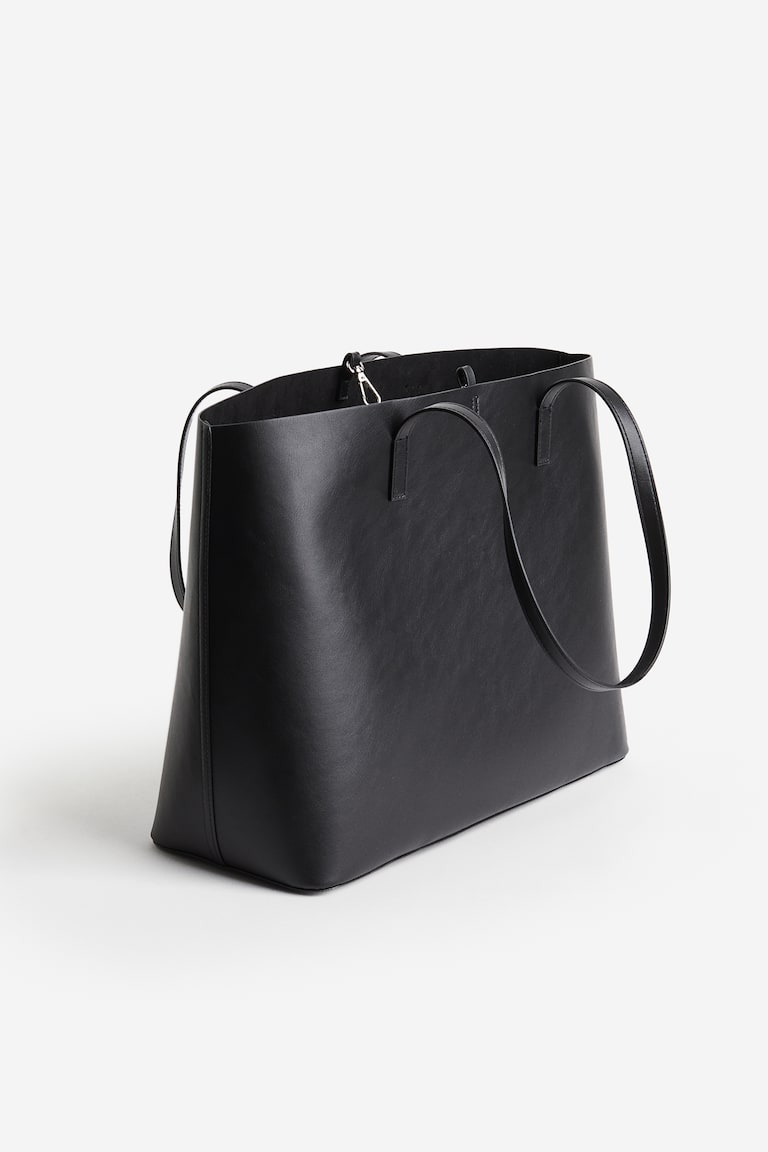 Shopping Bag Stofftasche Schwarz Shopper Tasche Taschen GÃ¼nstig - Main Image