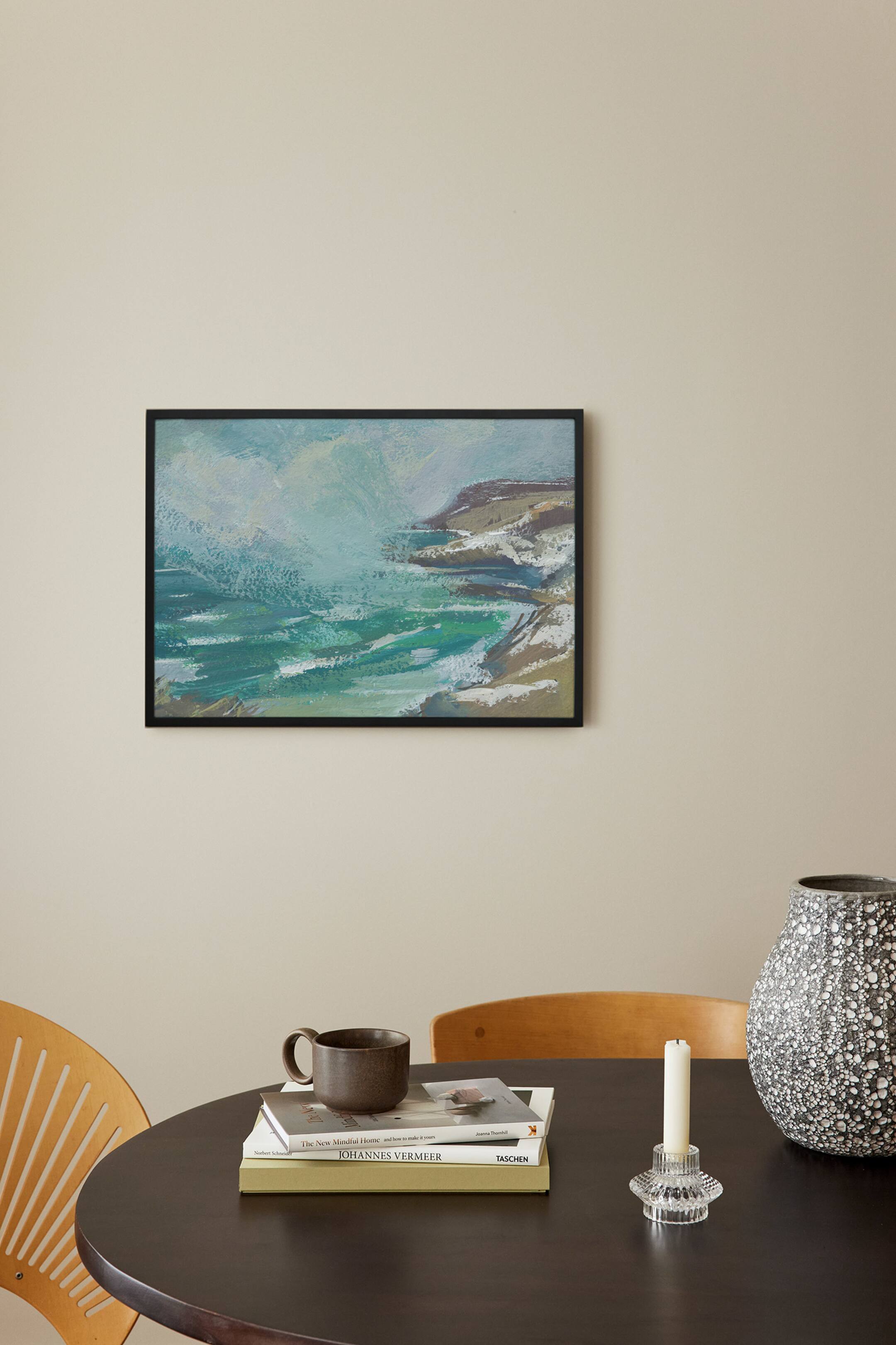 Größeres Bild anzeigen: Ocean Splash Poster - Blau/grün - Postery - Home All | H&M AT 1