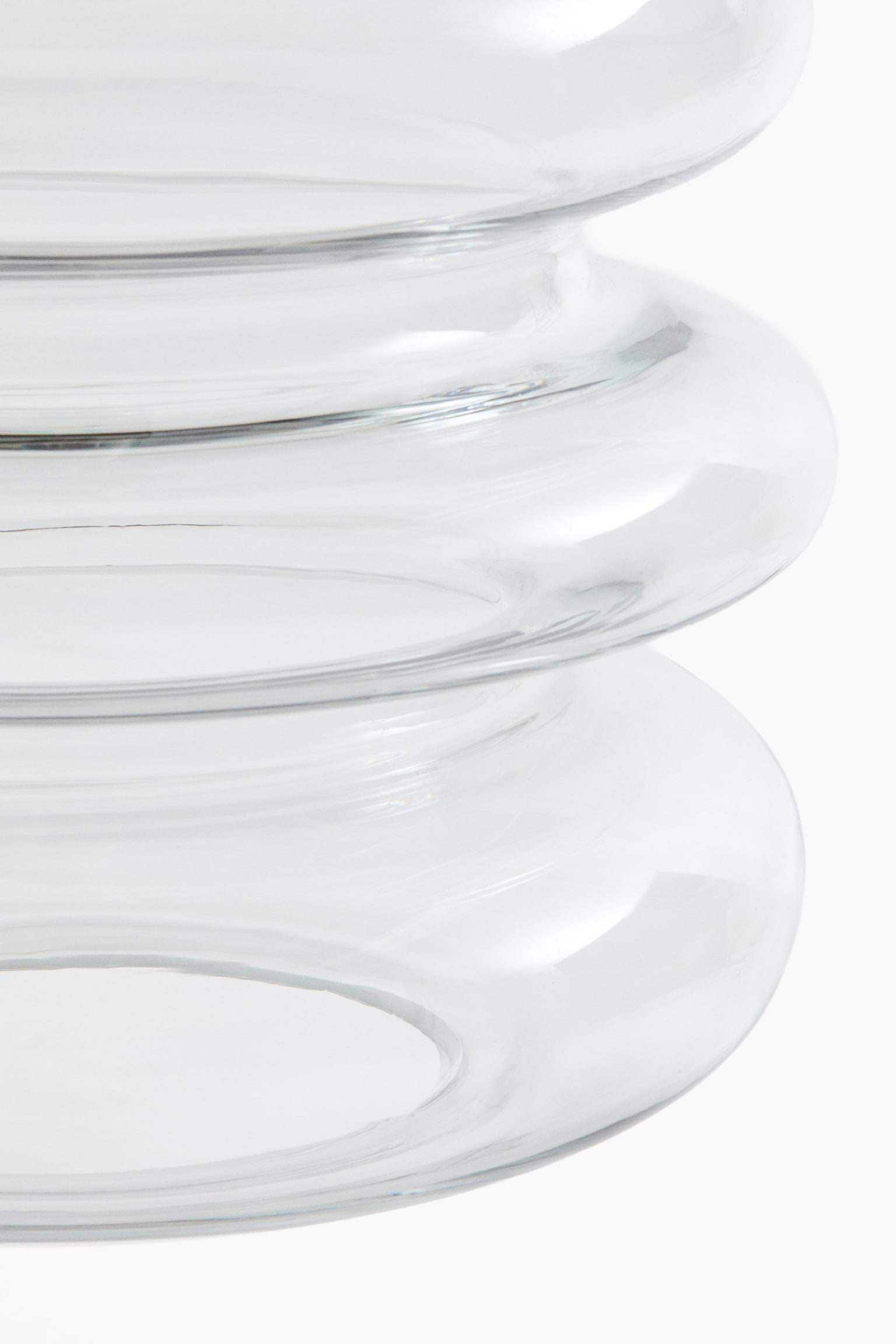 Závěsná skleněná lampa - Průhledná - 3