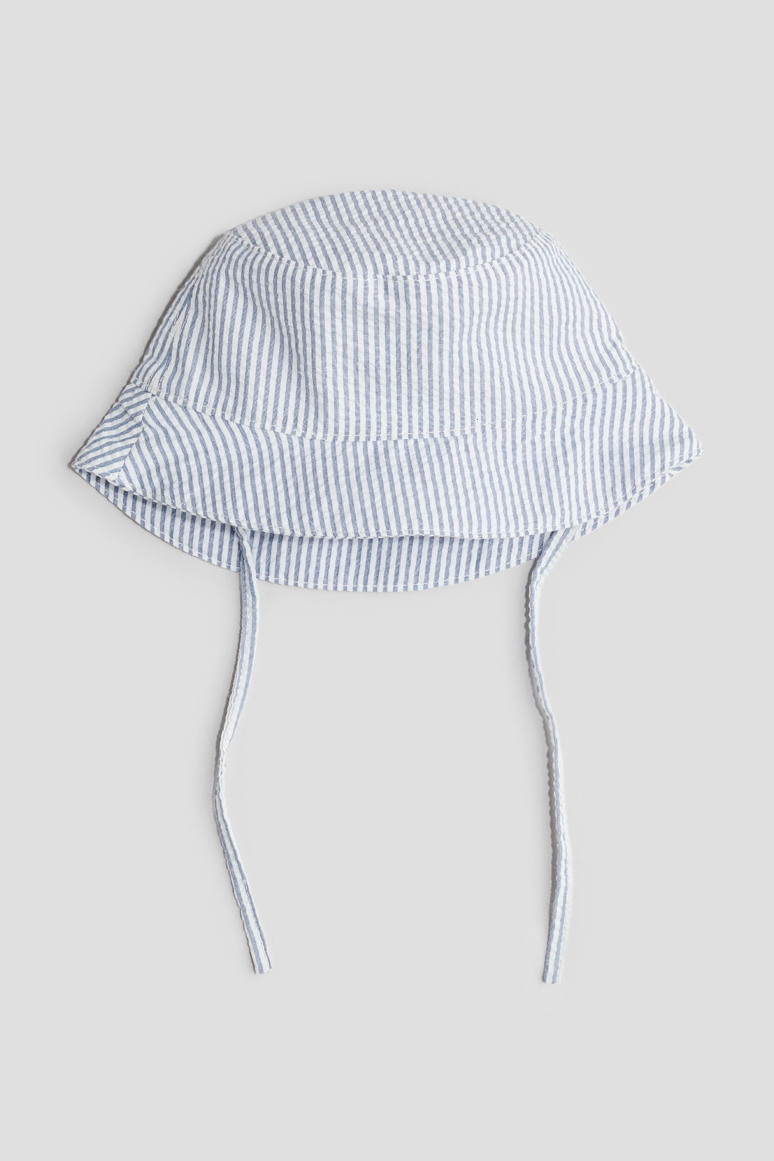 Sun hat - Light blue/White striped/Denim blue - 1