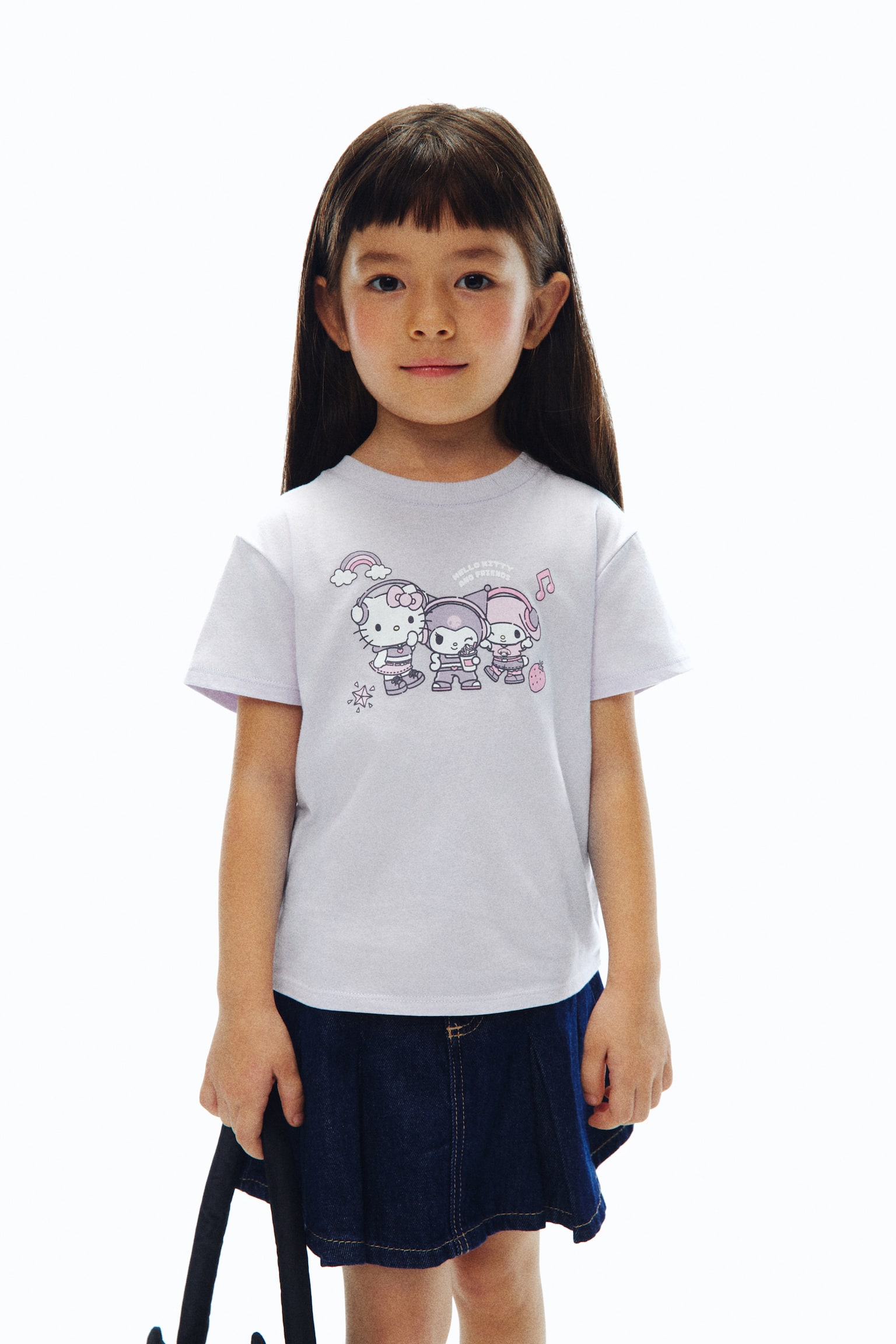 Printed cotton T-shirt - Light purple/Hello Kitty/Light pink/Hello Kitty/Light blue/Cinnamoroll/White/Hello Kitty - 6