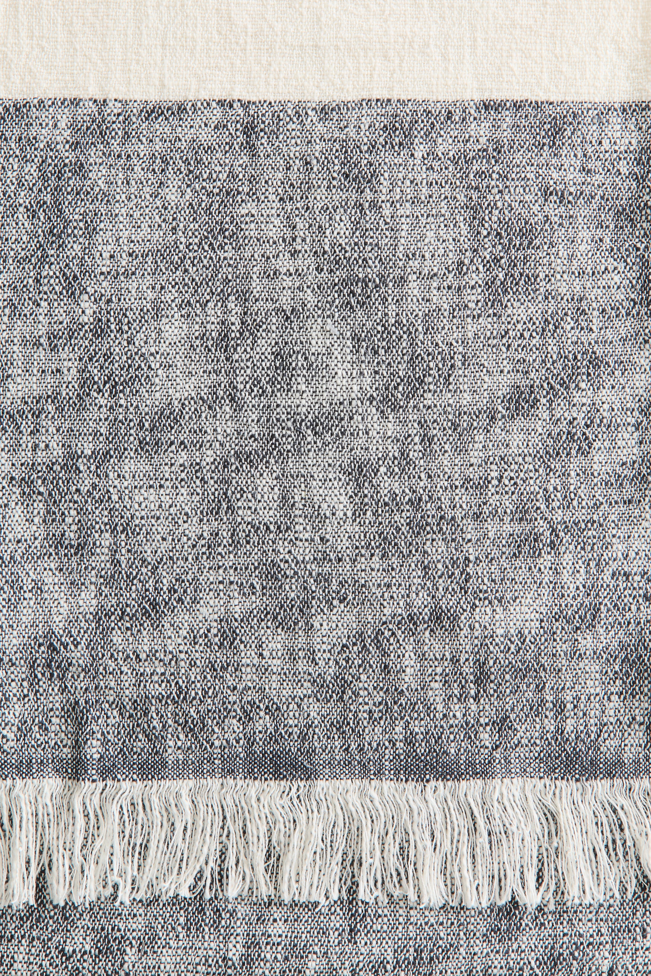 Linen-Blend Throw