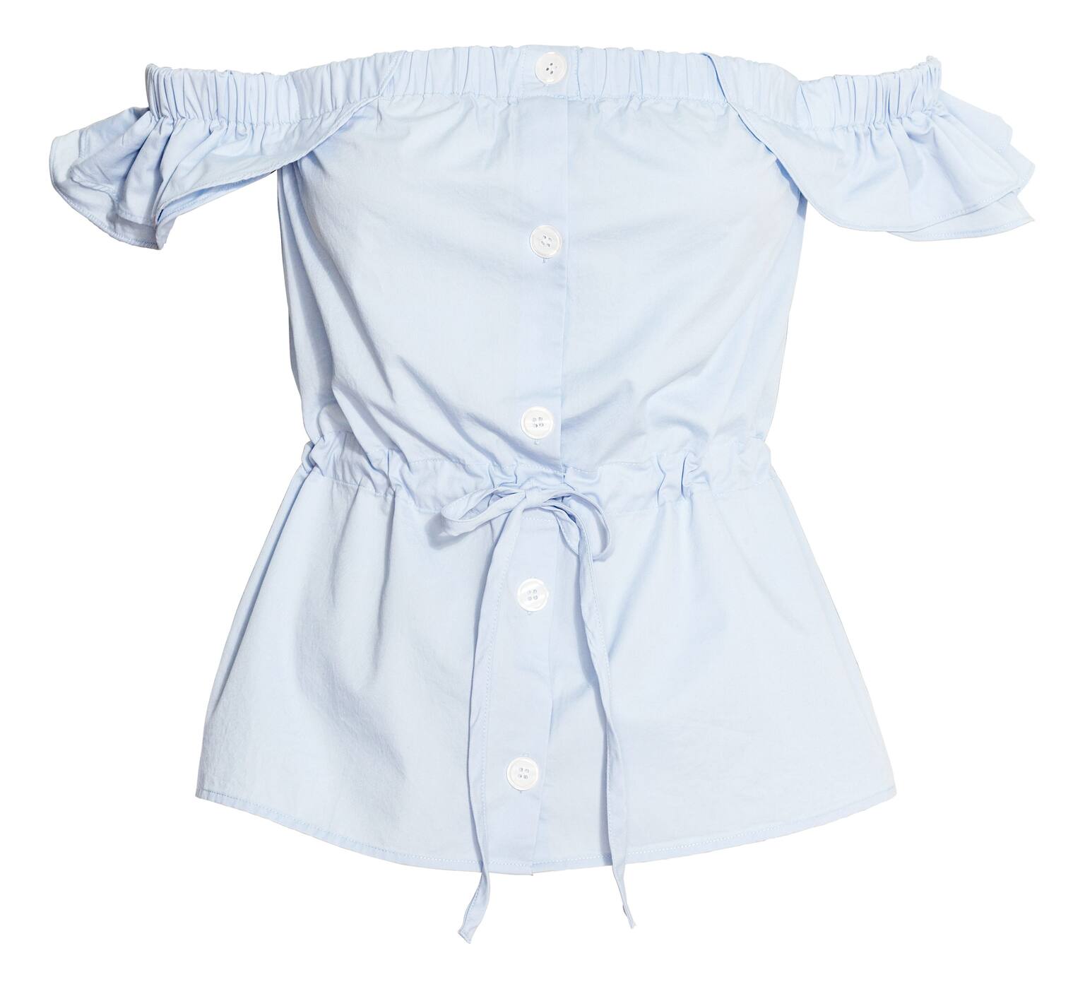 Camicie con spalle scoperte da Donna in Seta