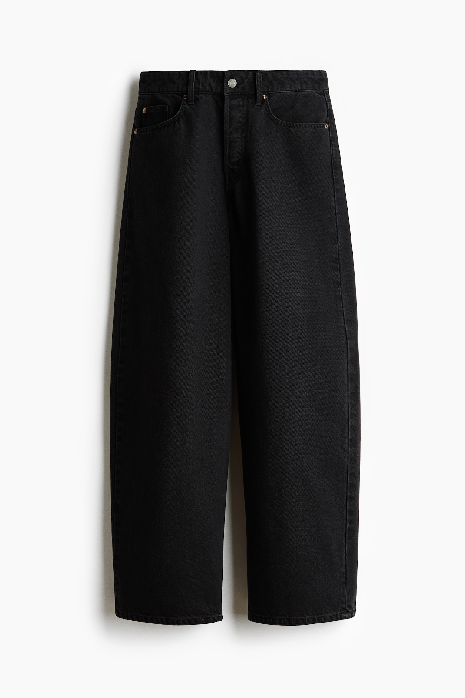Baggy Regular Waist Jeans - Denim black/Denim blue/Light denim blue/Dark denim blue - 1