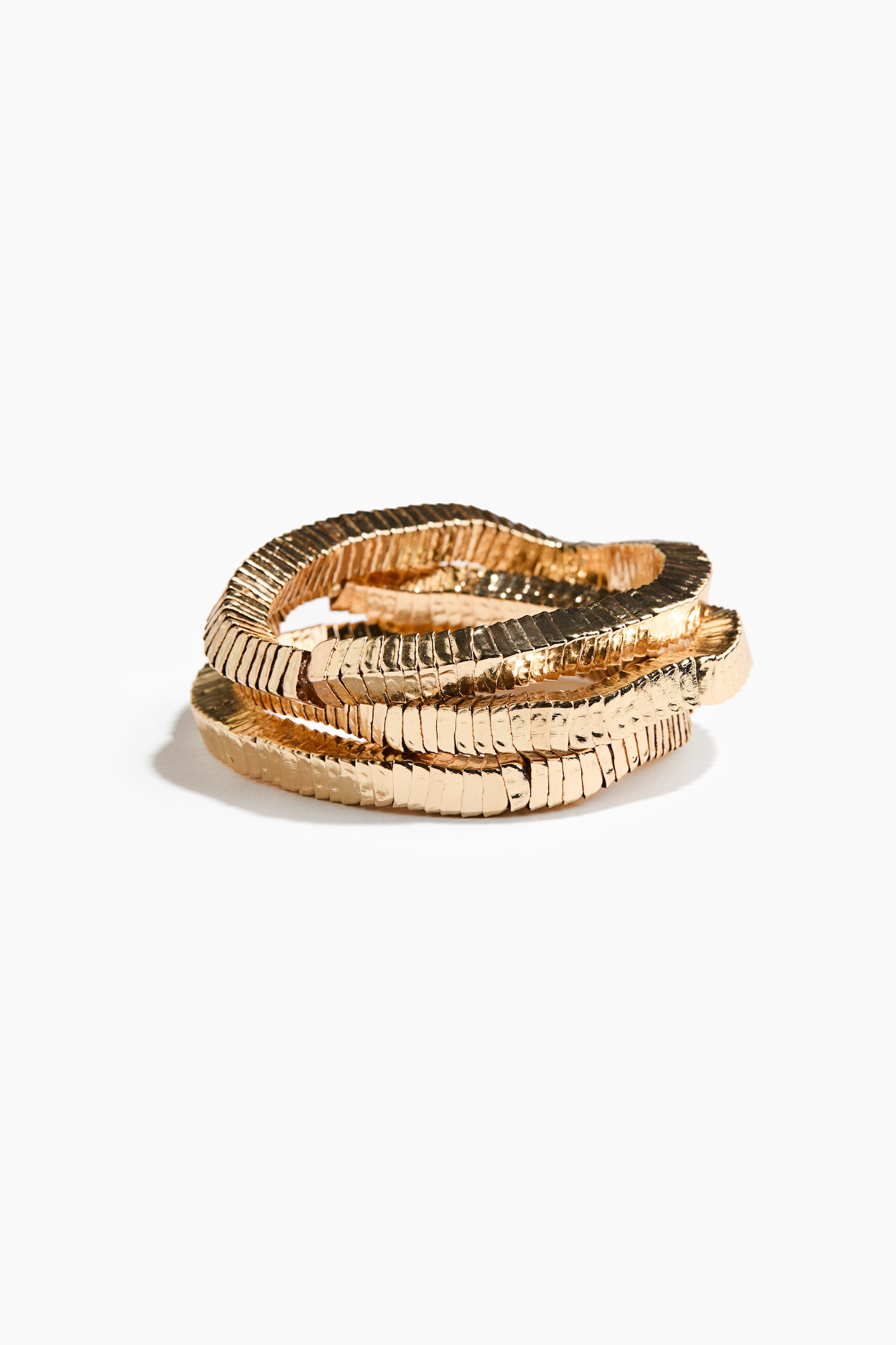 3-pack bangle bracelets - Gold-coloured/Silver-coloured