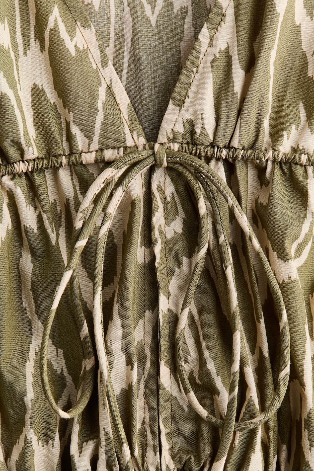 Drawstring Poplin Blouse - image 4