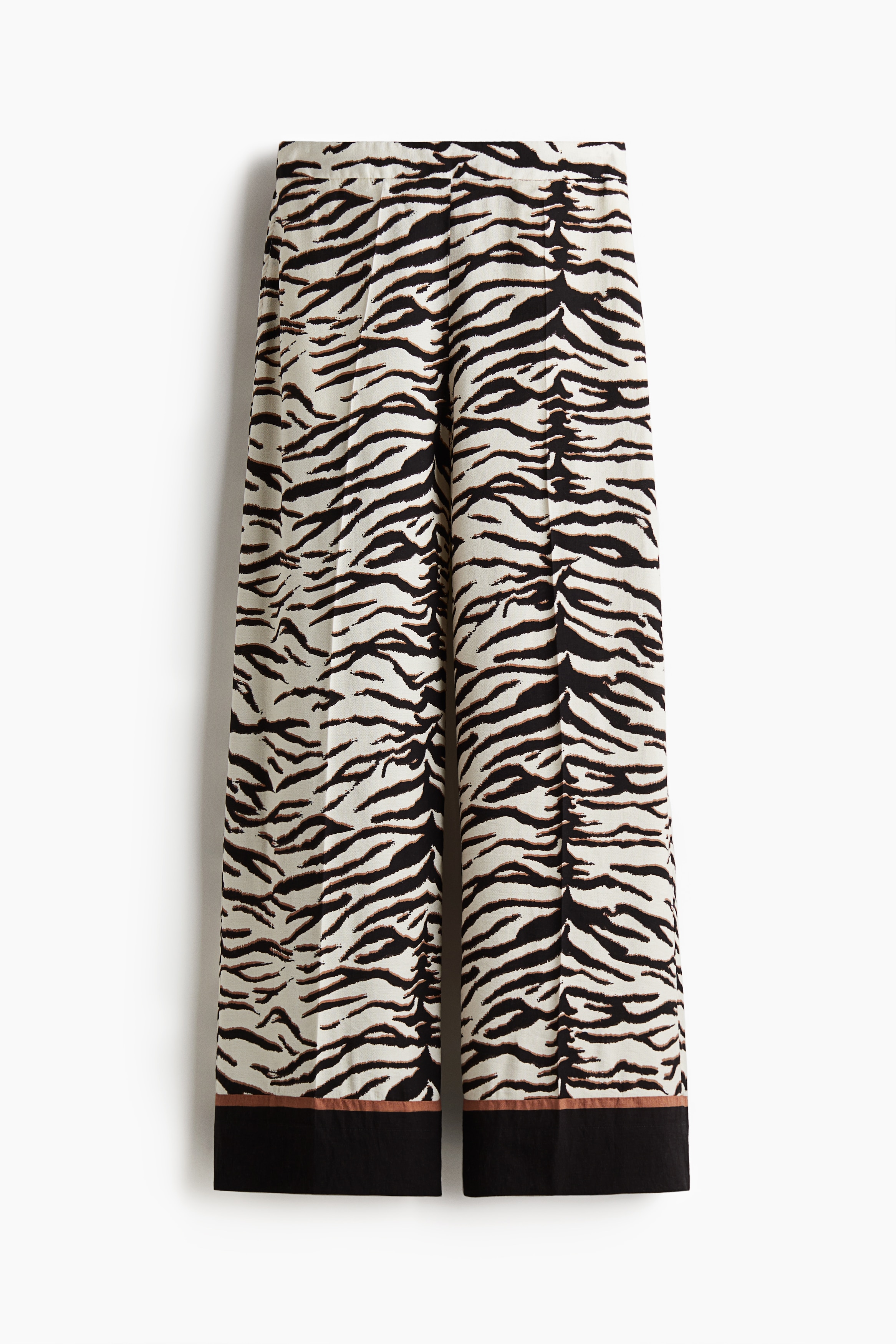 Pantaloni ampi - Crema/zebrato/Marrone/fantasia/Blu scuro/fantasia