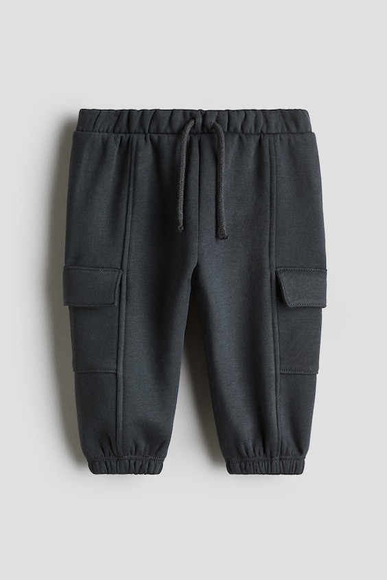 Детские джинсы H&M Brushed-Inside Cargo Joggers