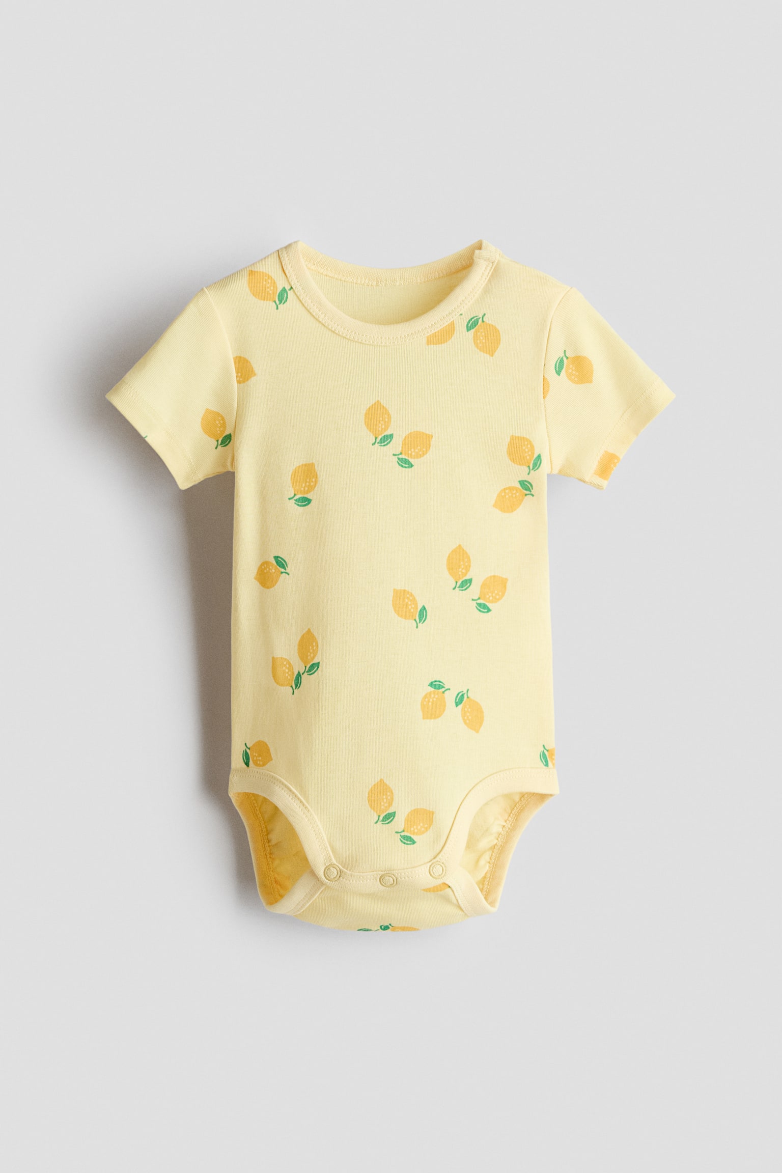 Printed bodysuit - Yellow/Lemons/Navy blue/Sailboats/Light pink/Strawberries