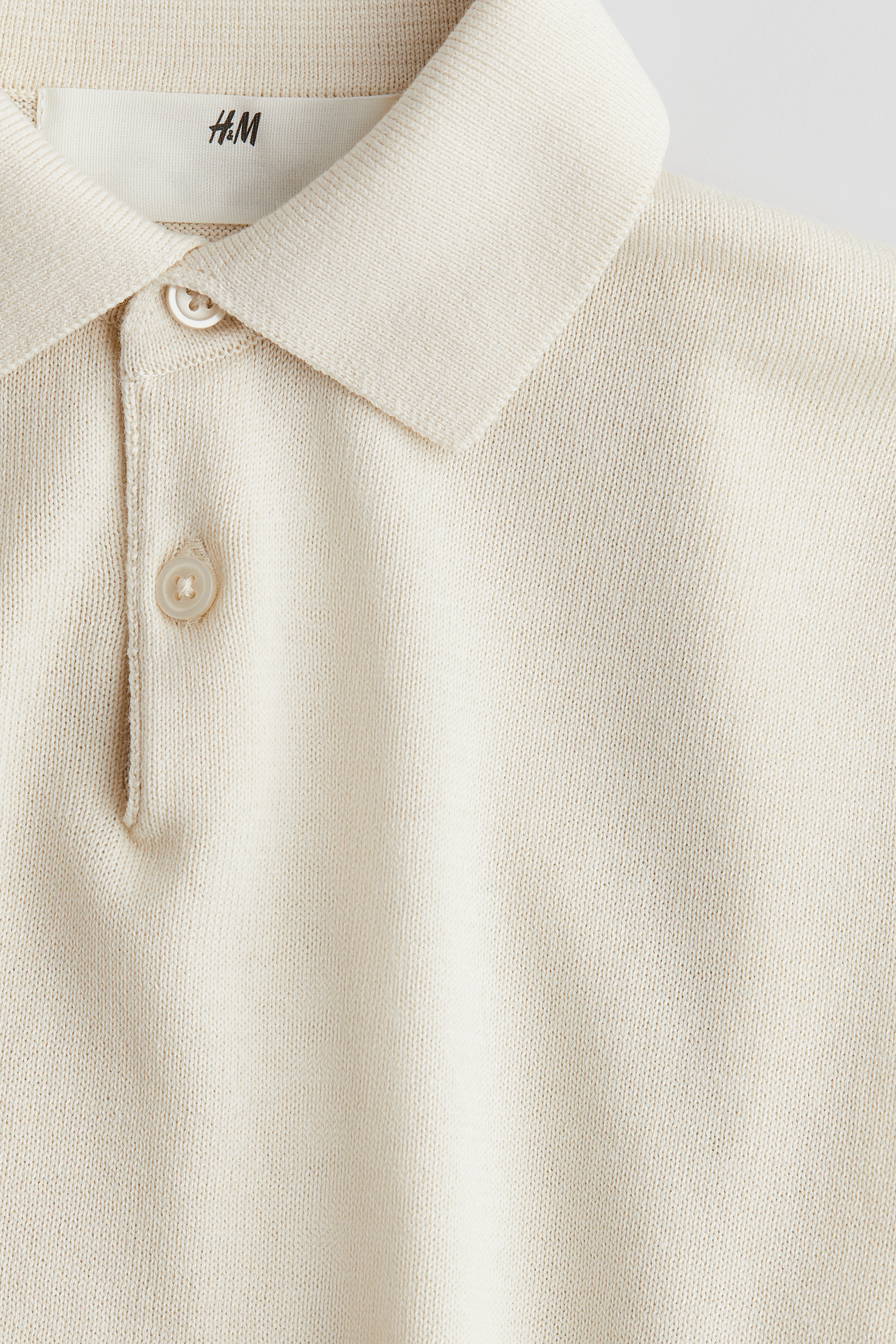 Navy blue Fine-Knit Polo Shirt for kids | H&M US